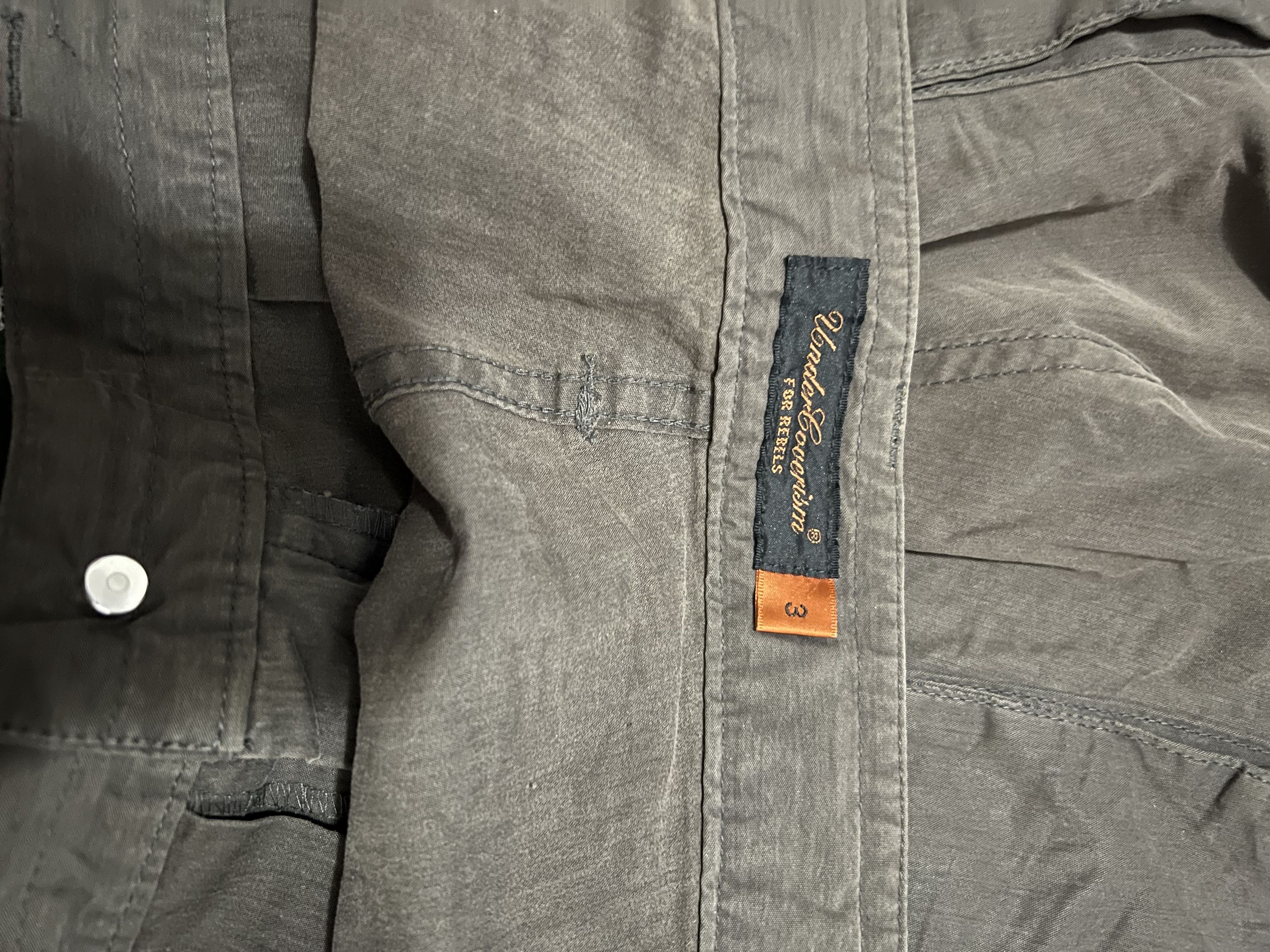 Undercover Undercover Flared 4 Pockets Zip Cargos 2007 S/S Size US 31 - 3 Thumbnail