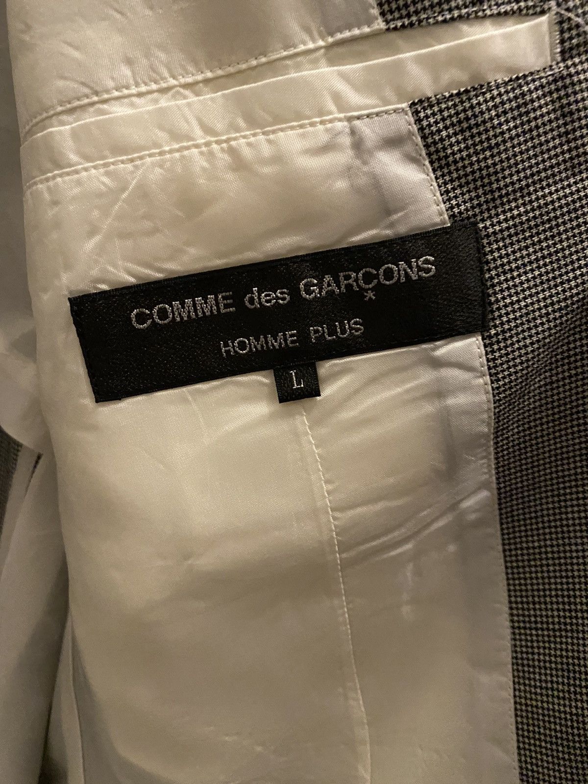 Comme des Garcons × Comme des Garcons Homme Plus Spring 2014 layered blazer Size 38L - 4 Thumbnail
