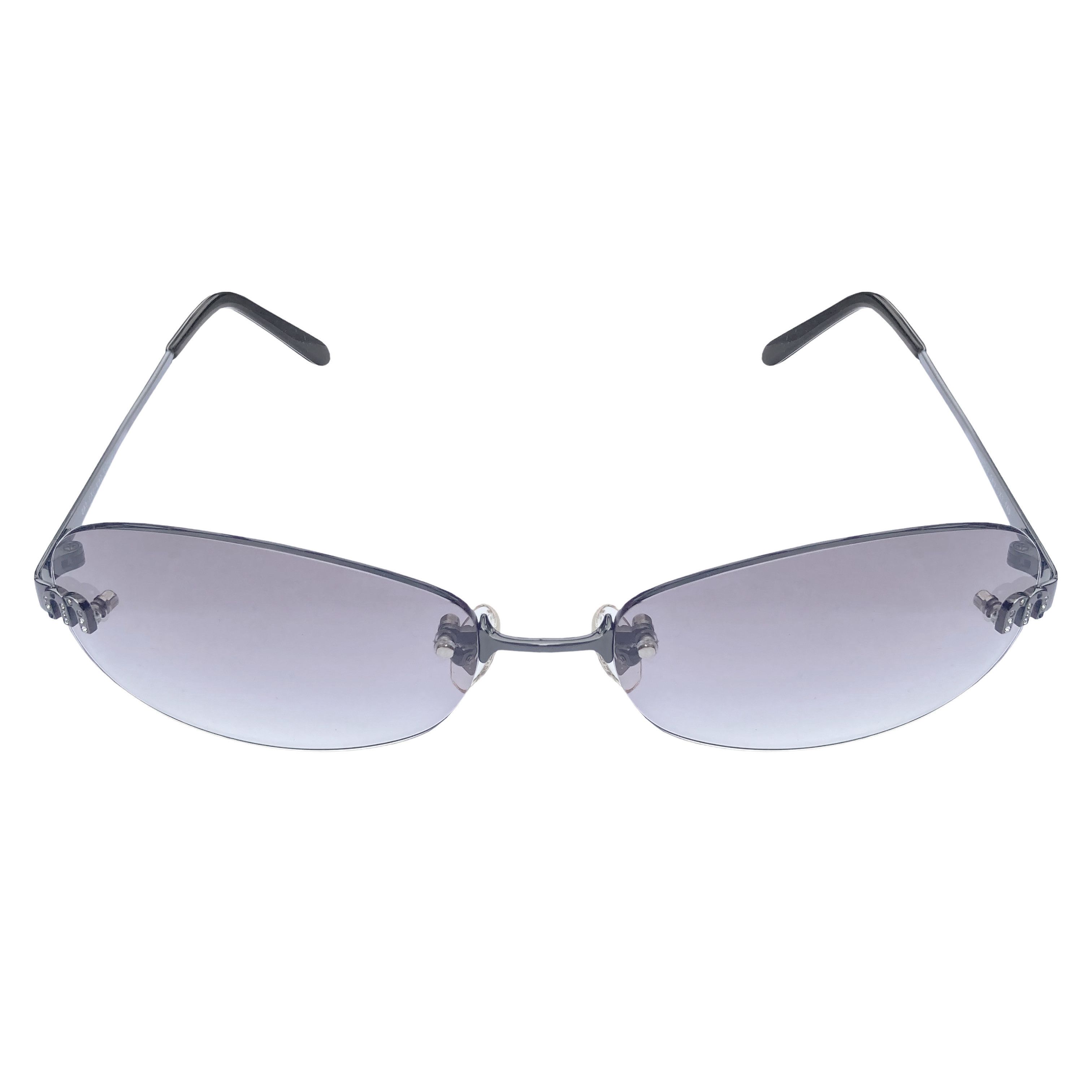 Miu Miu Miu Miu M Logo Swarovski Crystal Sunglasses Size ONE SIZE - 1 Thumbnail