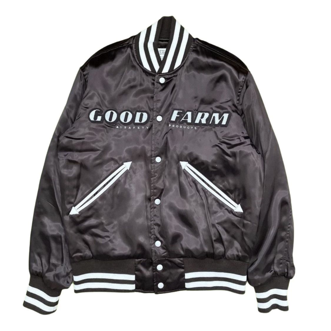 General Research General Research Baseball Jacket with Rayon Satin Size US M / EU 48-50 / 2 - 1 Thumbnail
