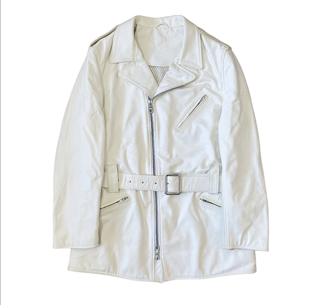Yohji Yamamoto Yohji Yamamoto Y’s Riders Leather Jacket A/W 2004 Size US S / EU 44-46 / 1 - 1 Thumbnail