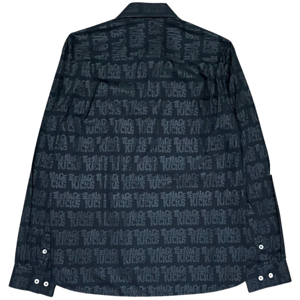 Number (N)ine Number (N)ine Teenage Kicks All Over Print Shirt 2004 S/S Size US XL / EU 56 / 4 - 2 Thumbnail