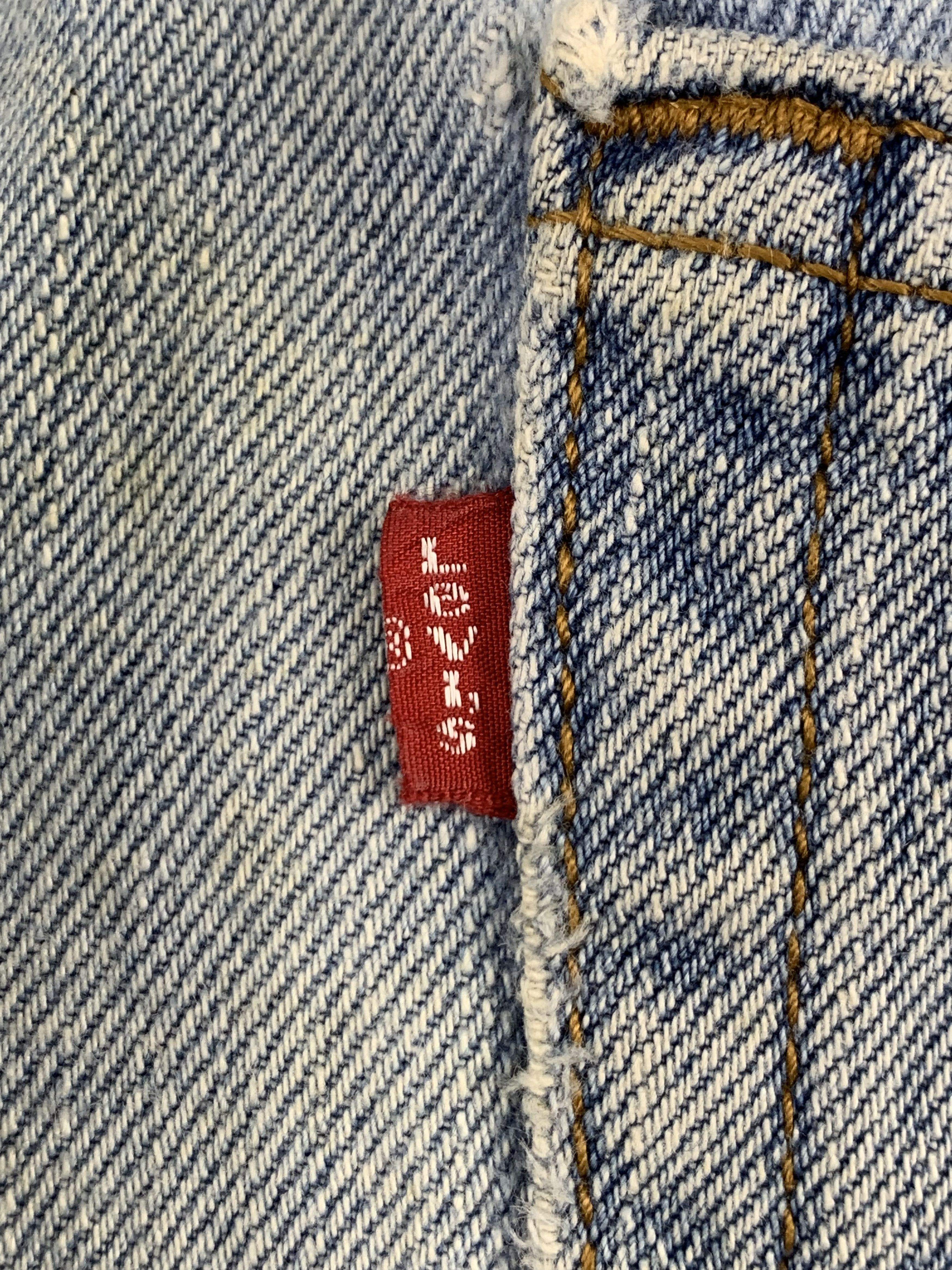 Levi's Vintage Levis 505 Light Wash Jeans DP1878 Size US 33 - 6 Thumbnail