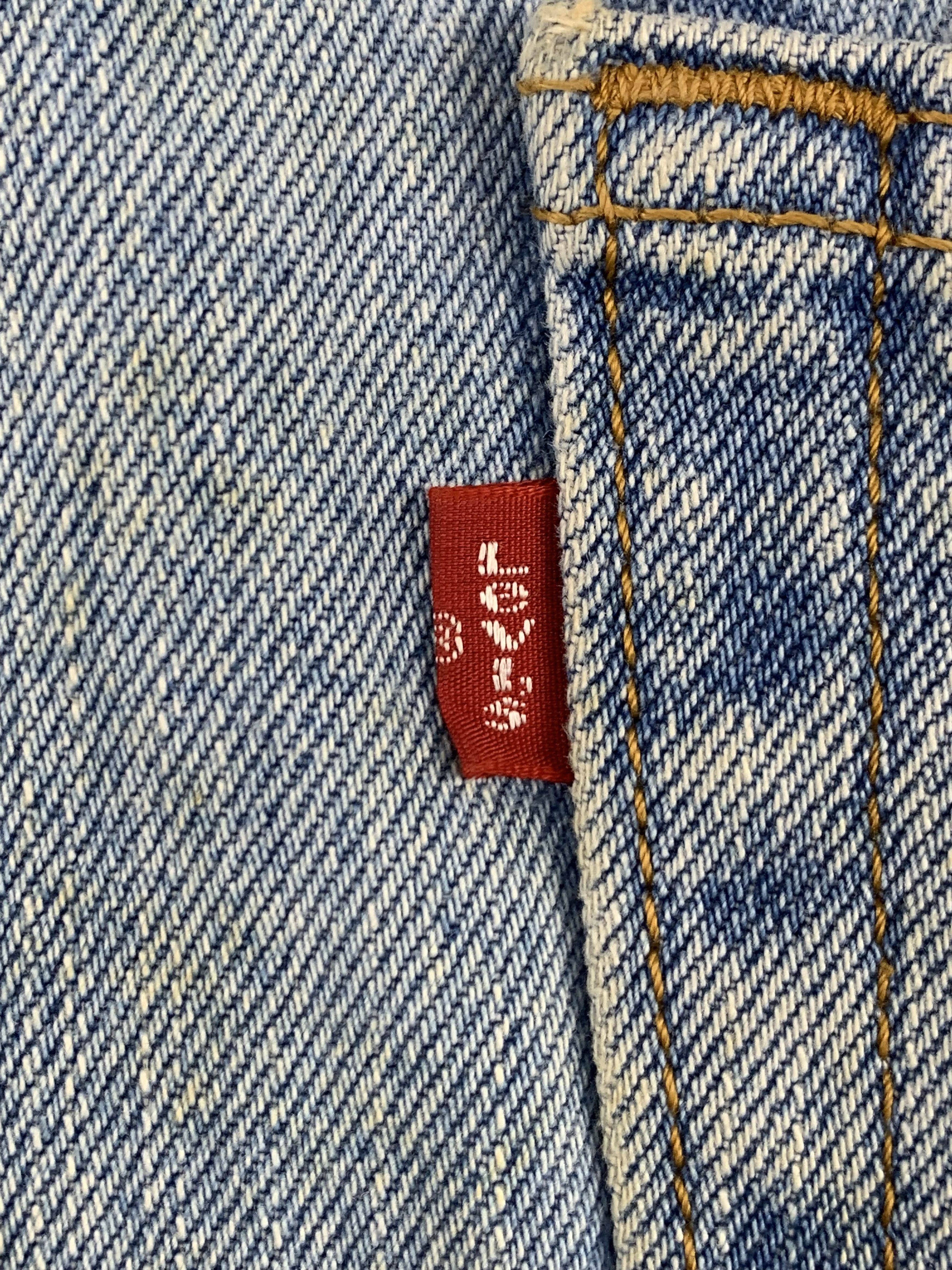 Levi's Vintage Levis 550 Dirty Light Wash Jeans DP1880 Size US 41 - 12 Thumbnail
