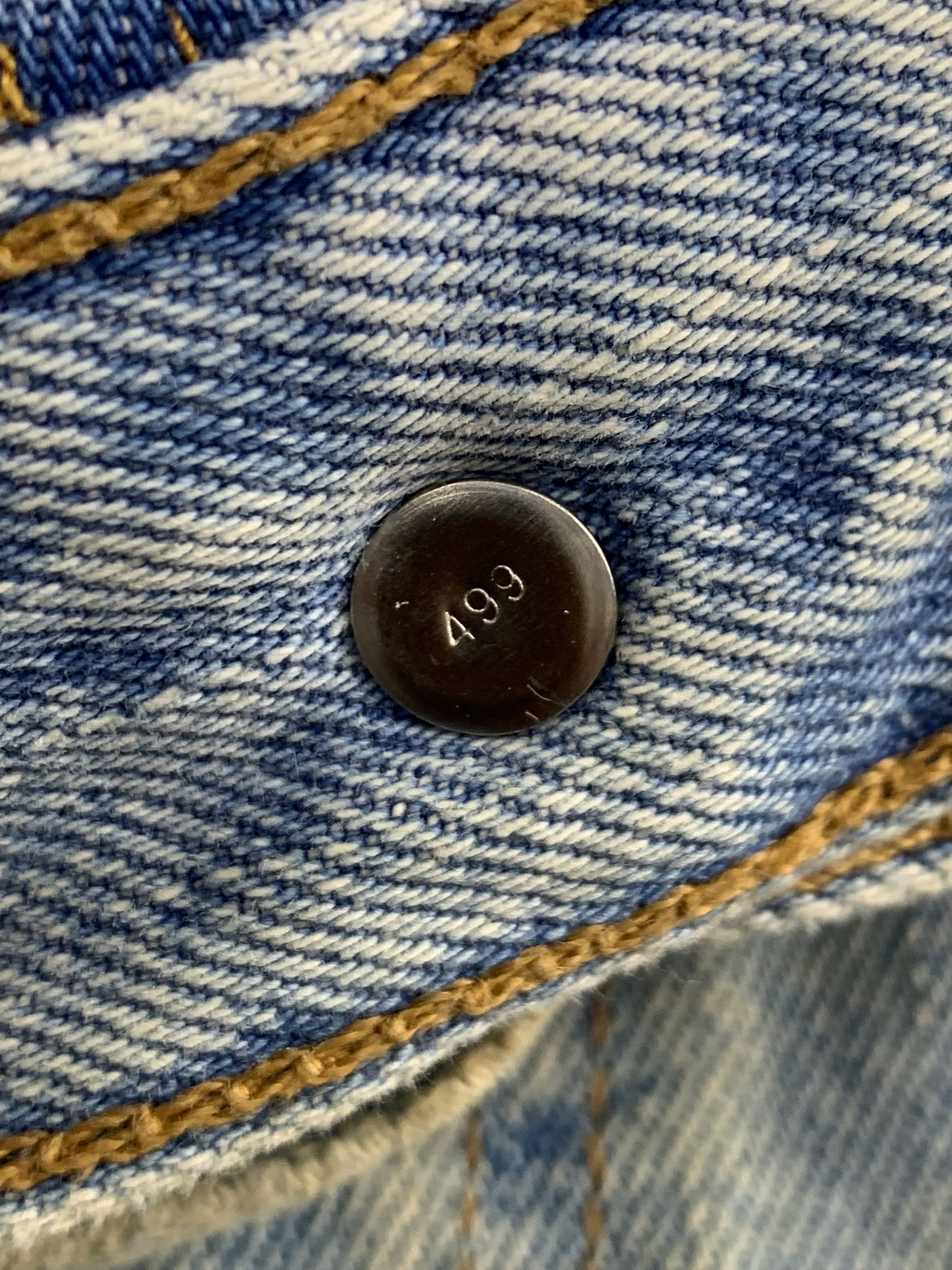 Levi's Vintage Levis 550 Dirty Light Wash Jeans DP1880 Size US 41 - 6 Thumbnail