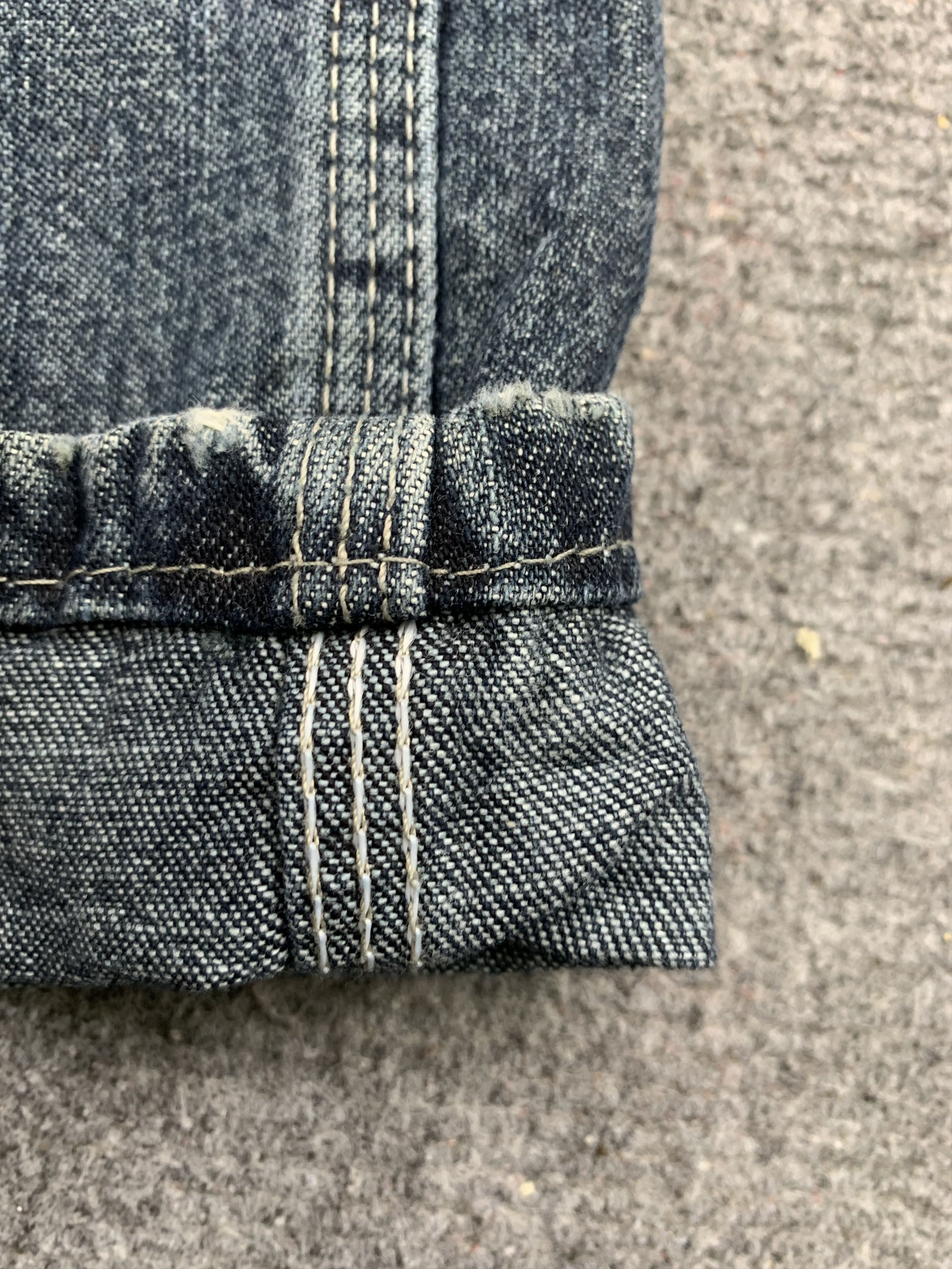 Vintage Vintage Wrangler Carpenter Faded Blue Jeans DP1881 Size US 40 / EU 56 - 8 Thumbnail