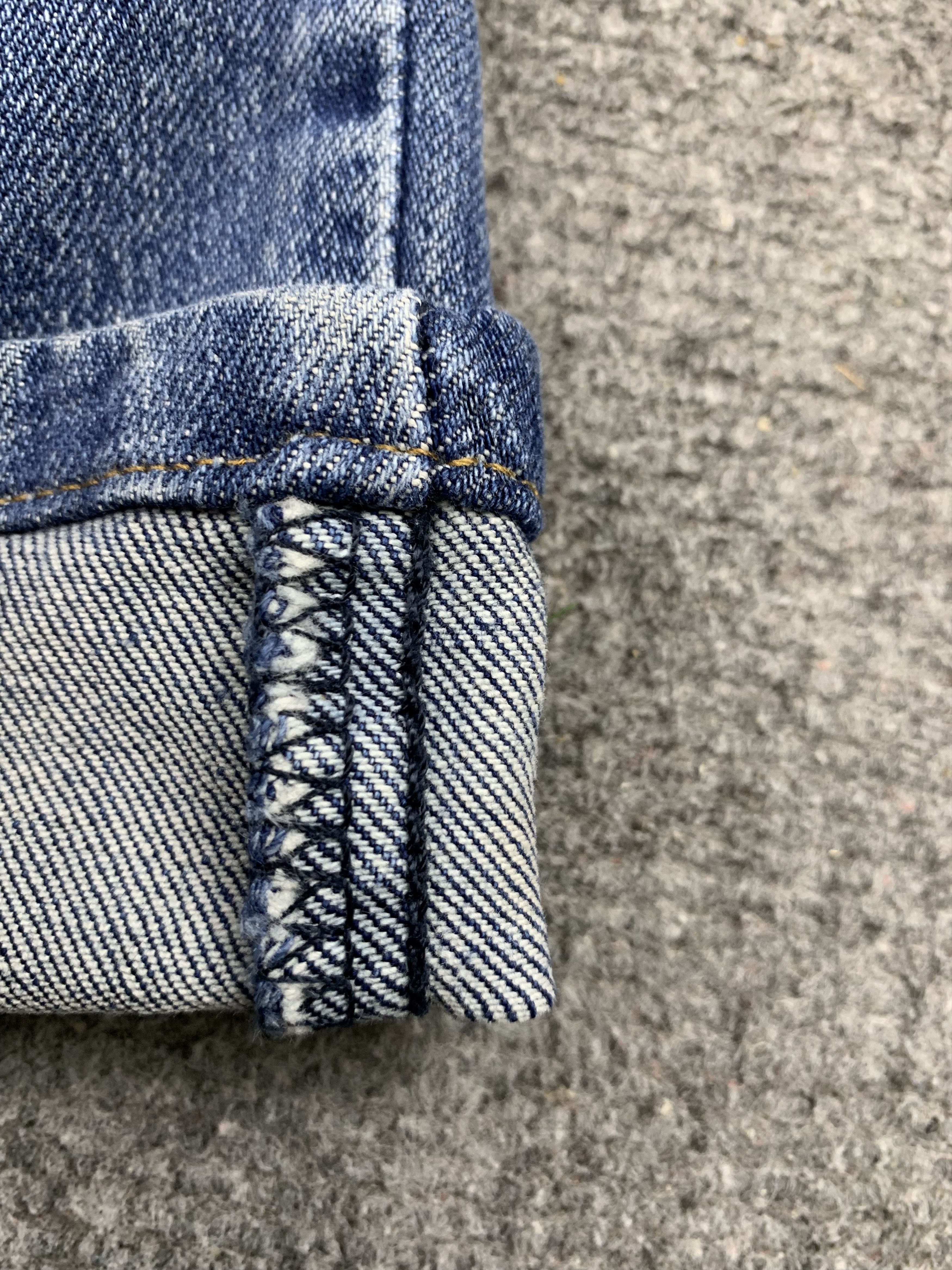 Levi's Vintage Levis 541 Faded Blue Jeans DP1883 Size US 37 - 9 Thumbnail