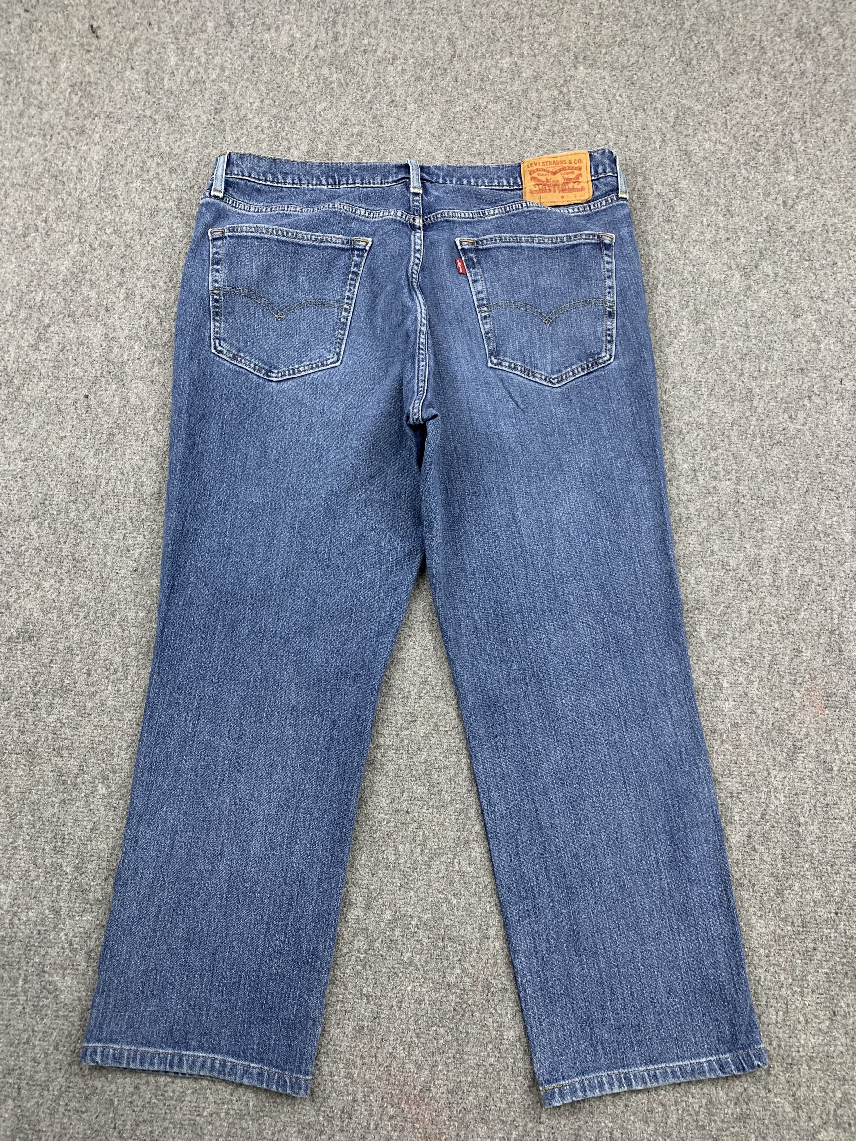 Levi's Vintage Levis 541 Faded Blue Jeans DP1883 Size US 37 - 3 Thumbnail