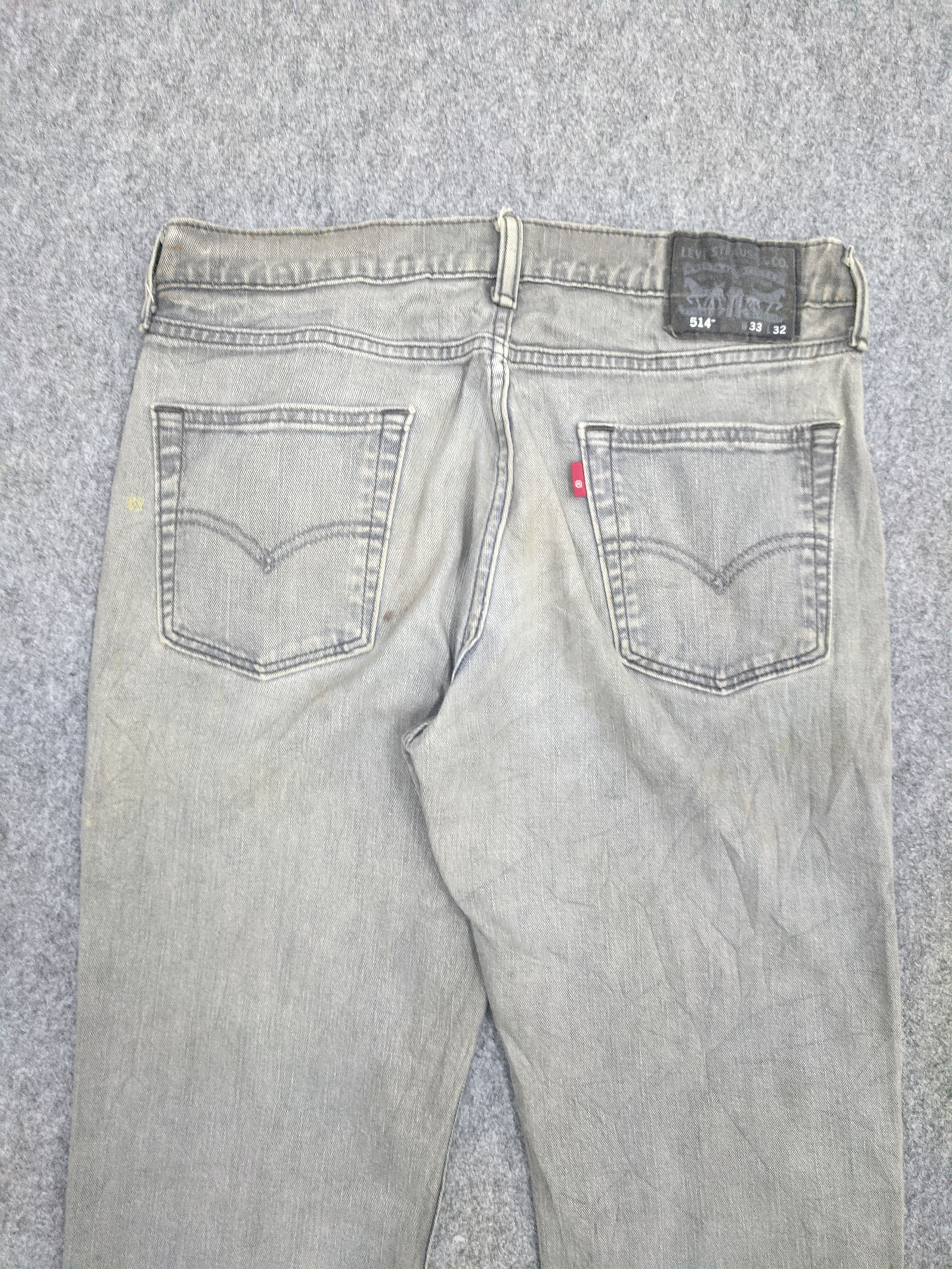 Levi's × Vintage Vintage Levis 514 Jeans Faded Black DP0773 Size US 33 - 4 Thumbnail