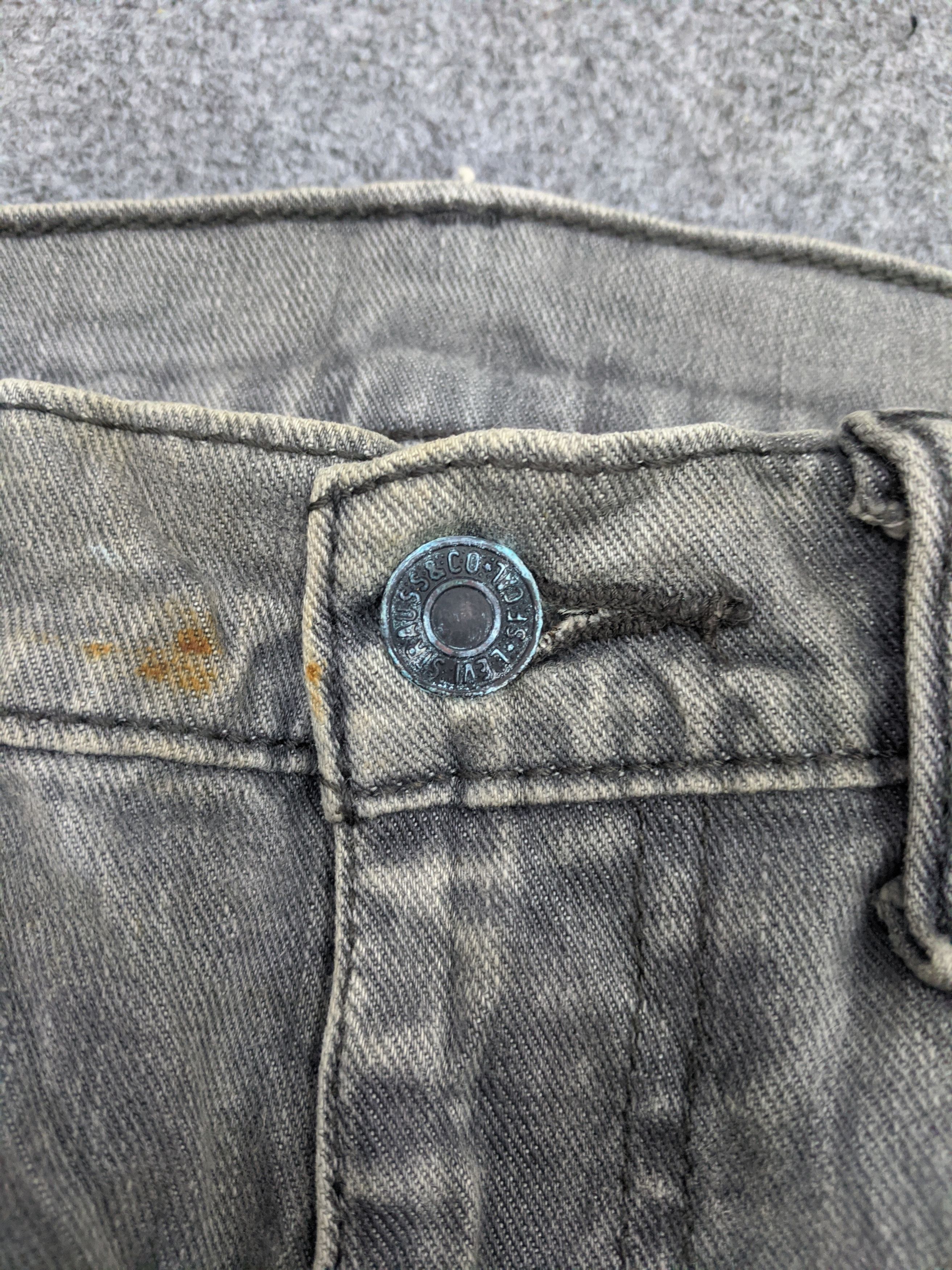 Levi's × Vintage Vintage Levis 514 Jeans Faded Black DP0773 Size US 33 - 7 Thumbnail