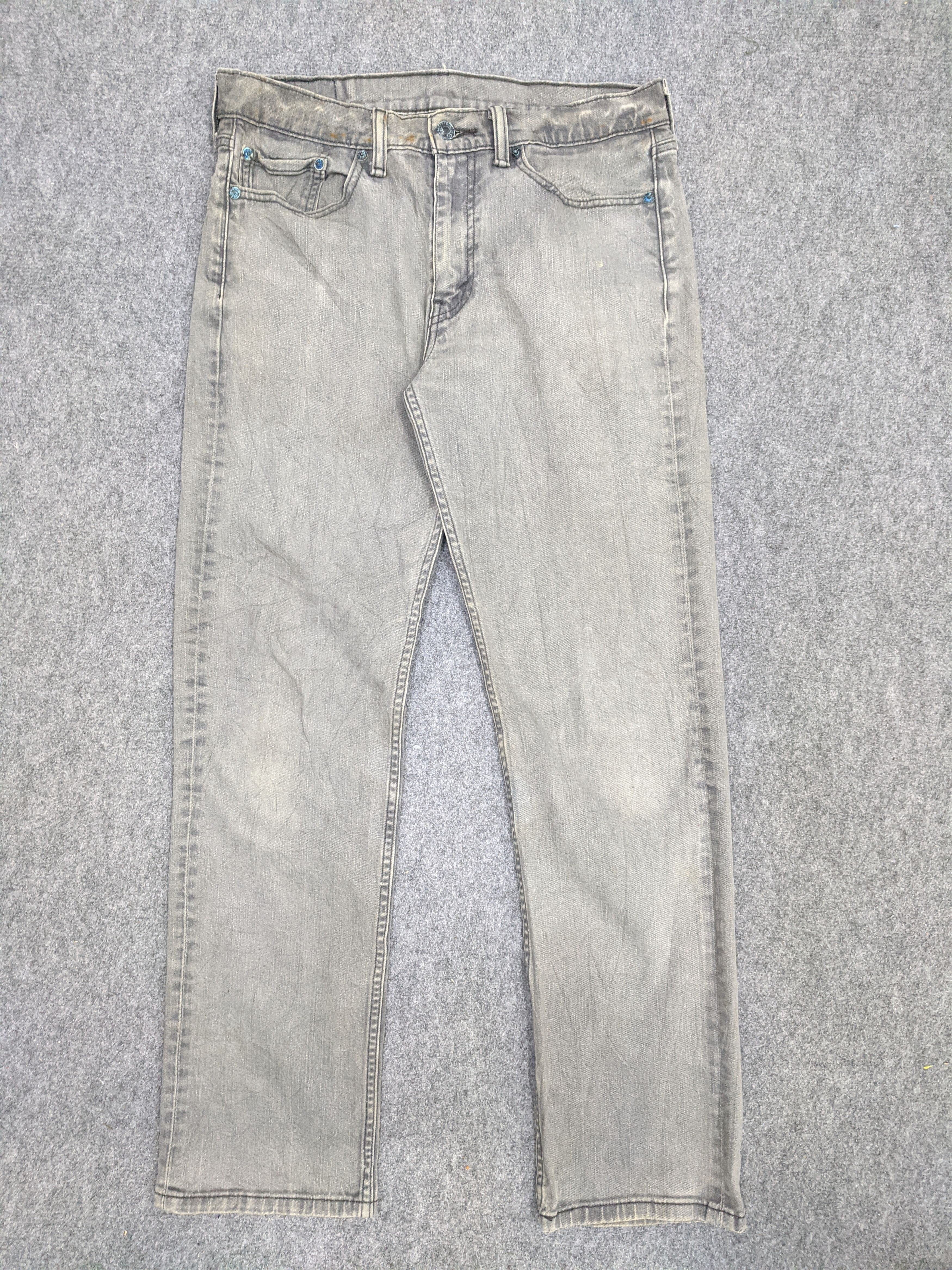 Levi's × Vintage Vintage Levis 514 Jeans Faded Black DP0773 Size US 33 - 1 Thumbnail