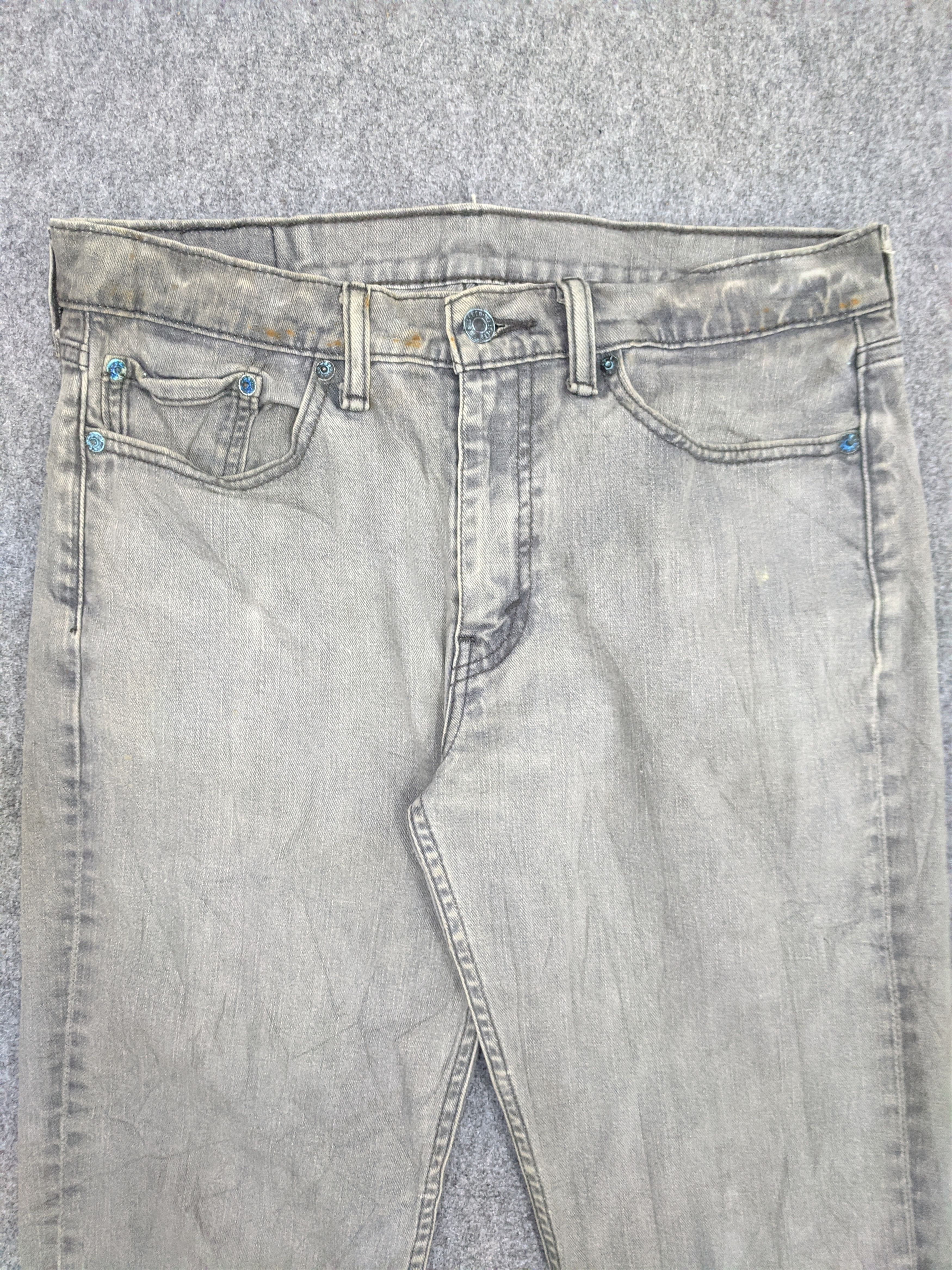 Levi's × Vintage Vintage Levis 514 Jeans Faded Black DP0773 Size US 33 - 2 Thumbnail