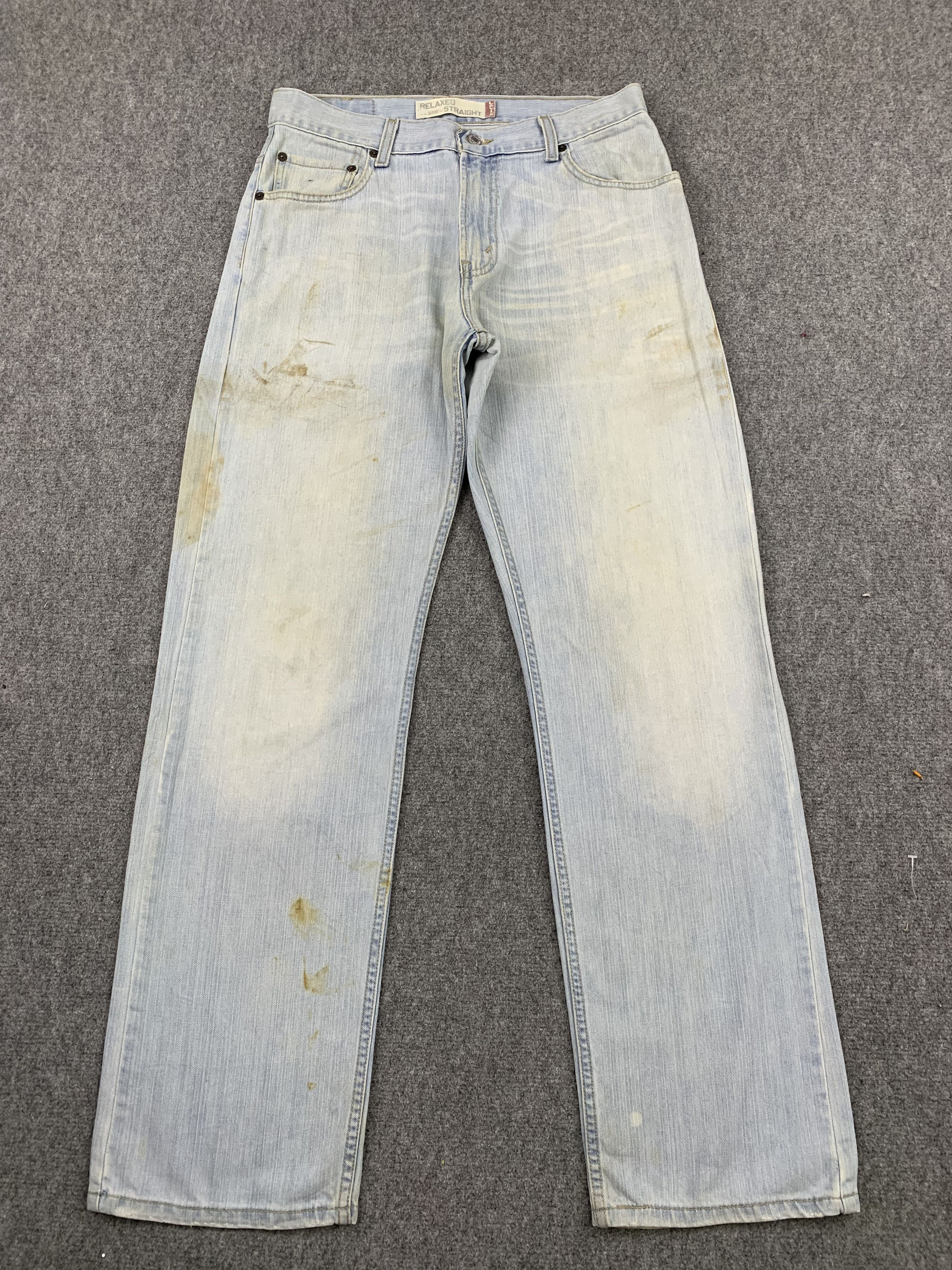 Levi's × Vintage Vintage Levis 559 Light Wash Jeans DP1887 Size US 33 - 1 Thumbnail
