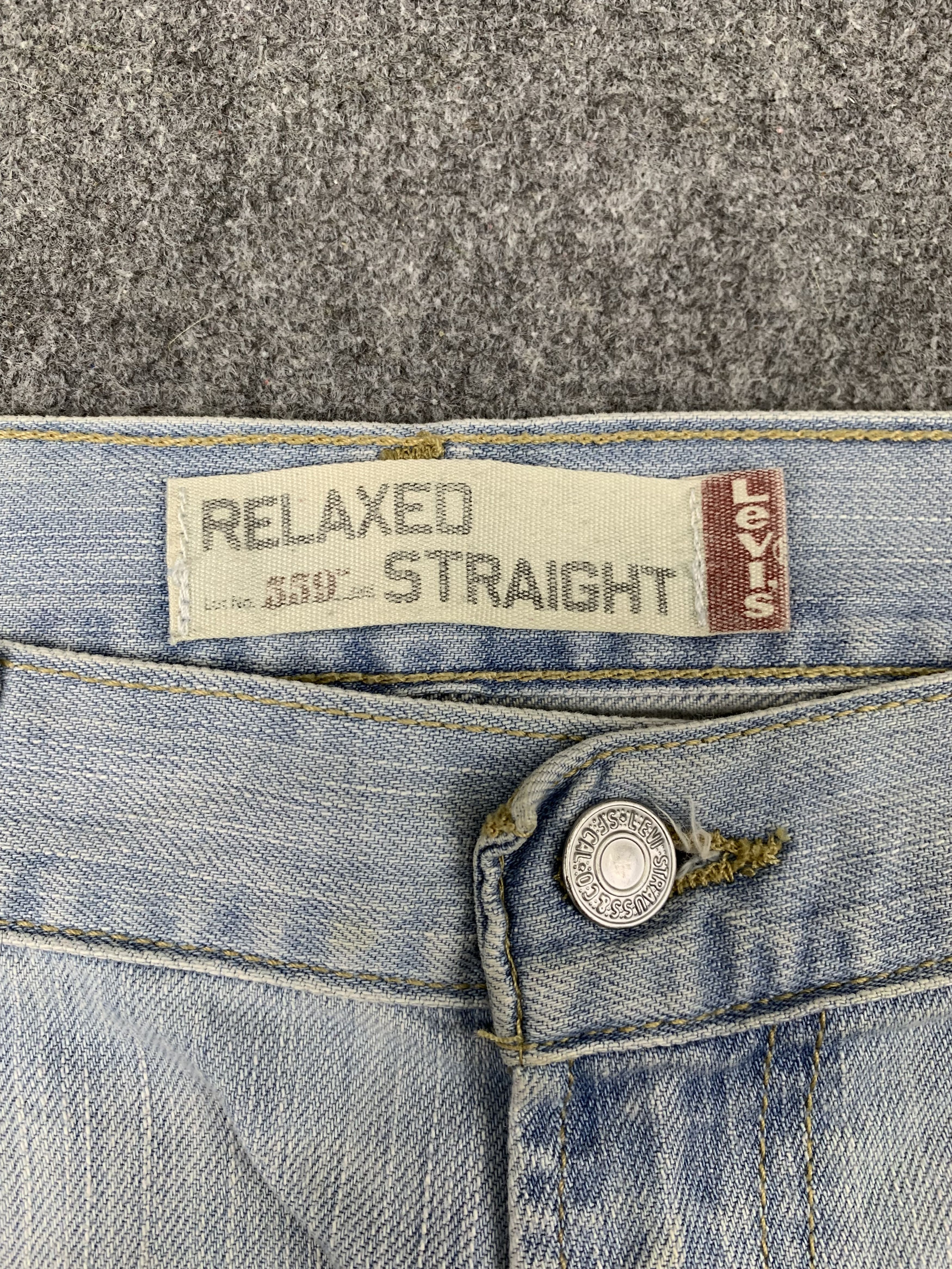 Levi's × Vintage Vintage Levis 559 Light Wash Jeans DP1887 Size US 33 - 9 Thumbnail
