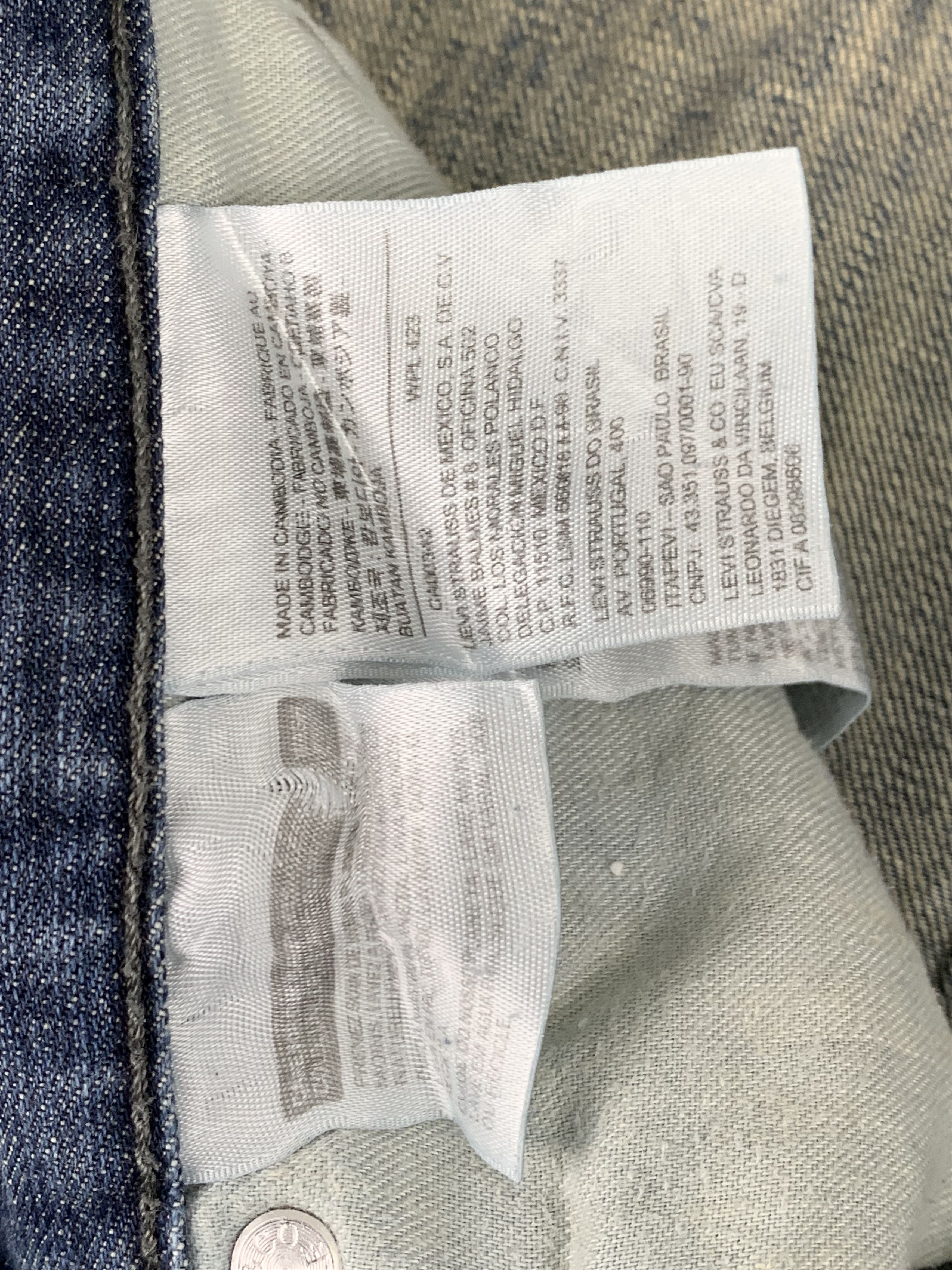 Levi's Vintage Levis 514 Faded Blue Jeans DP1888 Size US 36 / EU 52 - 11 Thumbnail