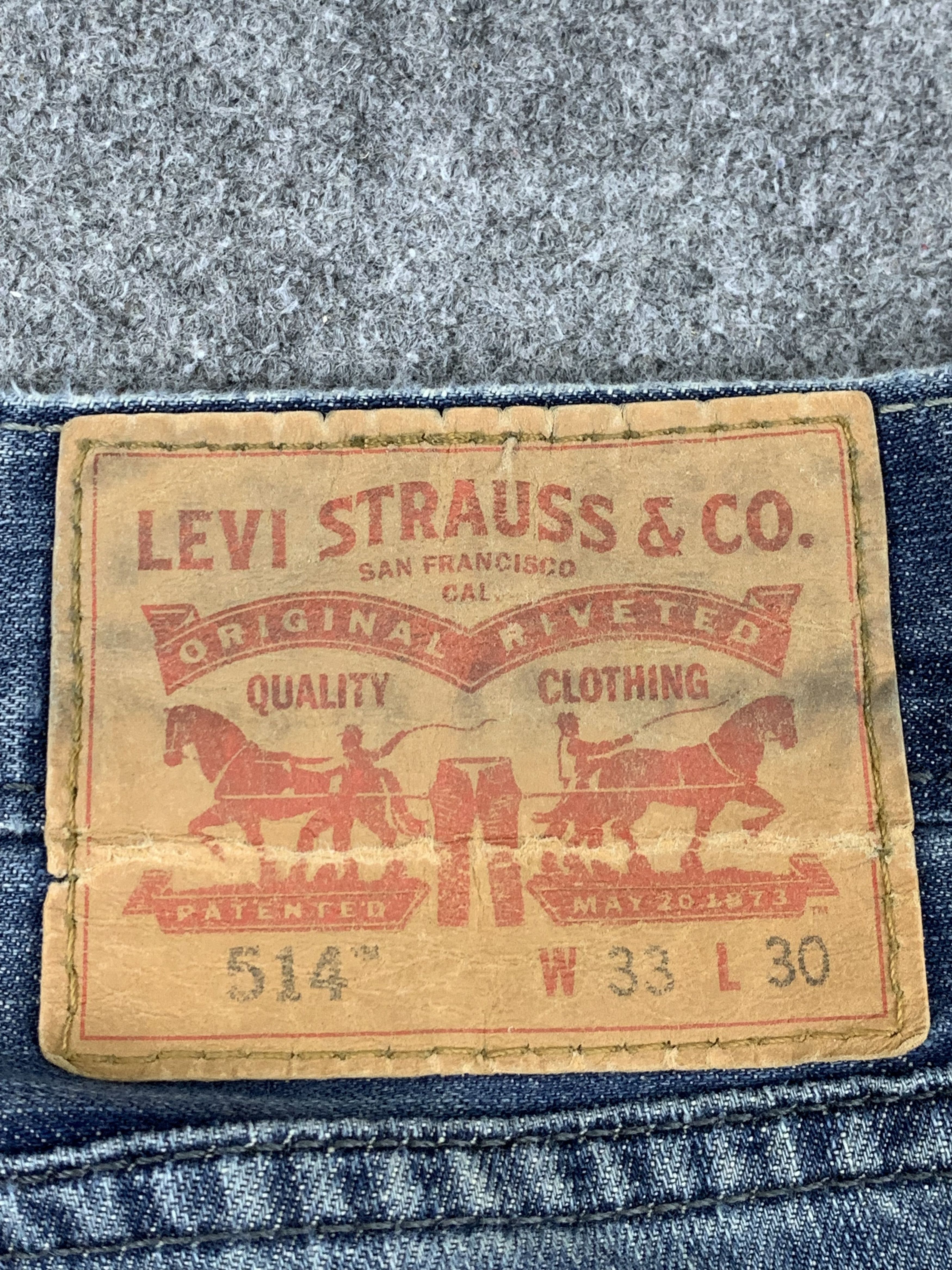 Levi's Vintage Levis 514 Faded Blue Jeans DP1888 Size US 36 / EU 52 - 5 Thumbnail