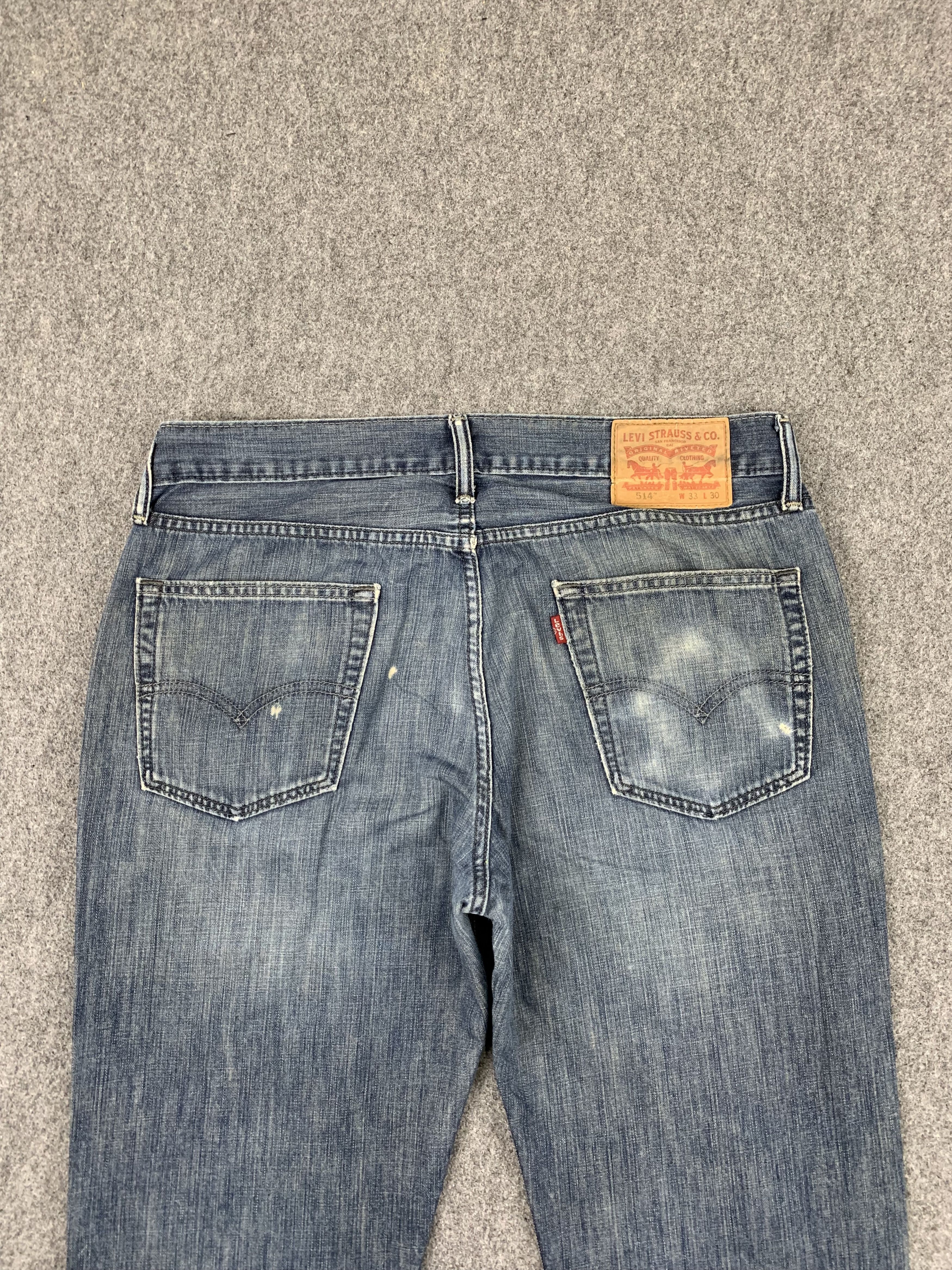 Levi's Vintage Levis 514 Faded Blue Jeans DP1888 Size US 36 / EU 52 - 4 Thumbnail