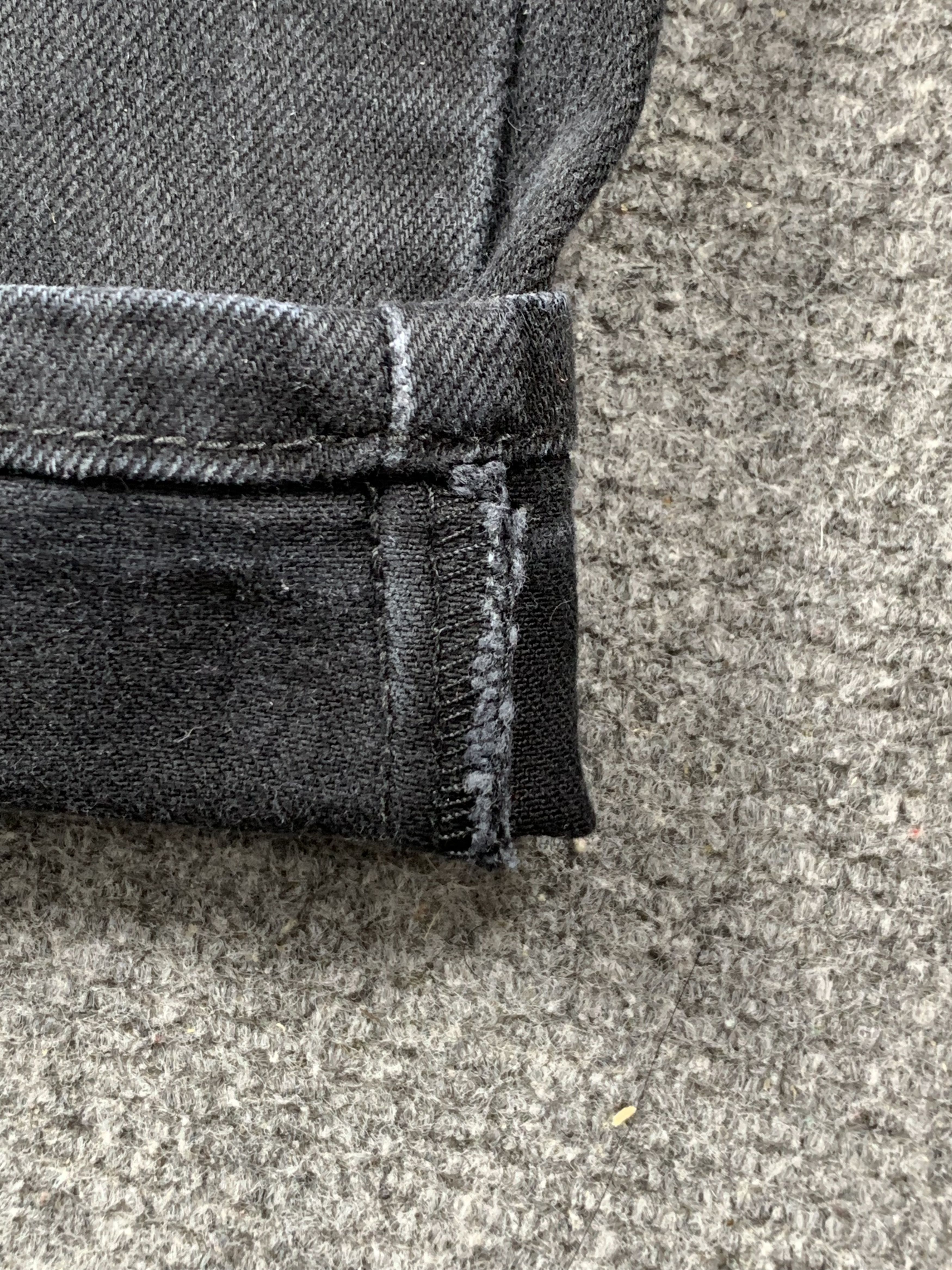 Levi's Vintage Levis Denizen Skinny Faded Black Jeans DP1924 Size US 34 / EU 50 - 10 Thumbnail