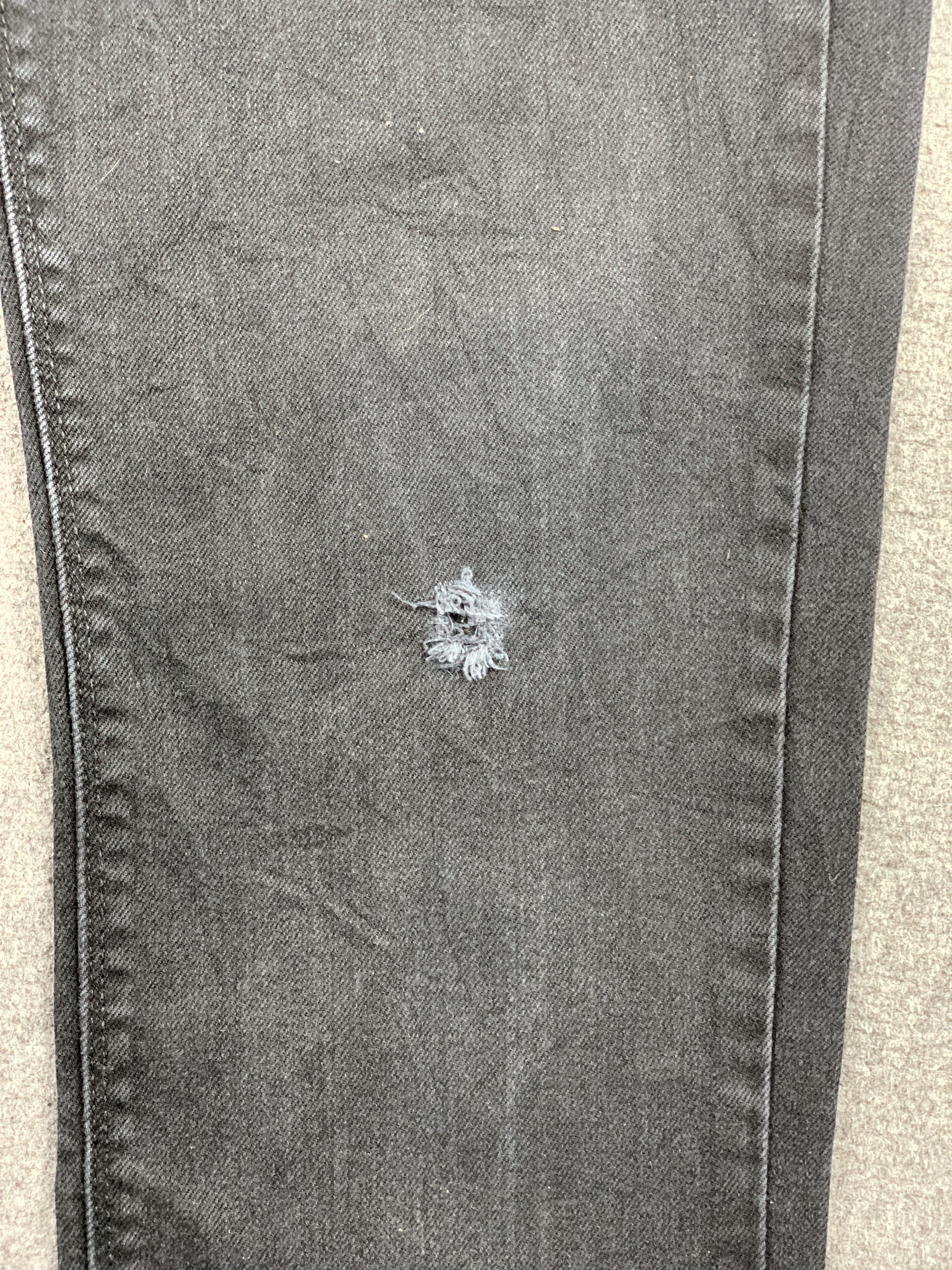 Levi's Vintage Levis Denizen Skinny Faded Black Jeans DP1924 Size US 34 / EU 50 - 9 Thumbnail