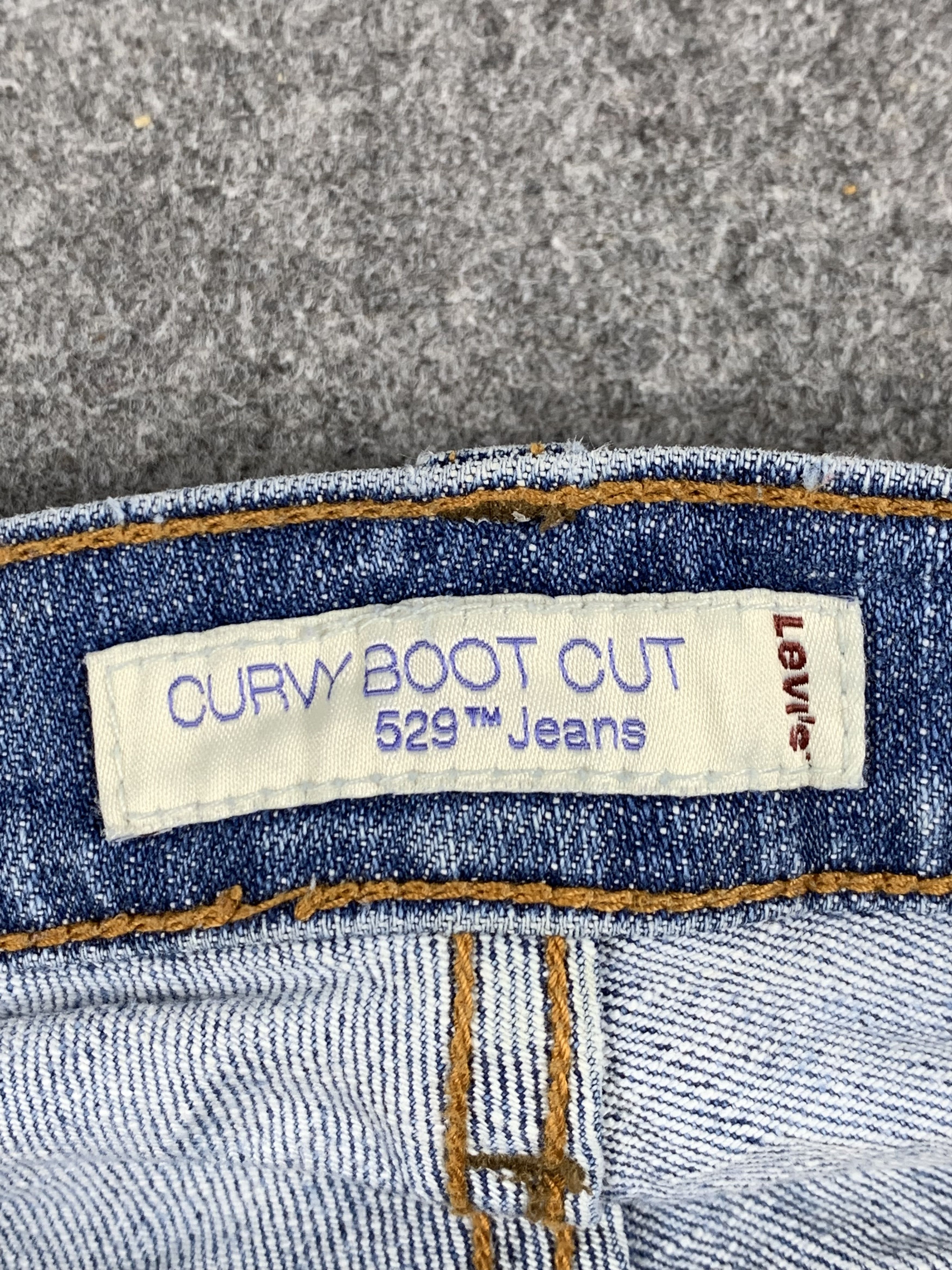 Levi's Vintage Levis 529 Flared Bootcut Jeans DP1925 Size US 28 / EU 44 - 9 Thumbnail