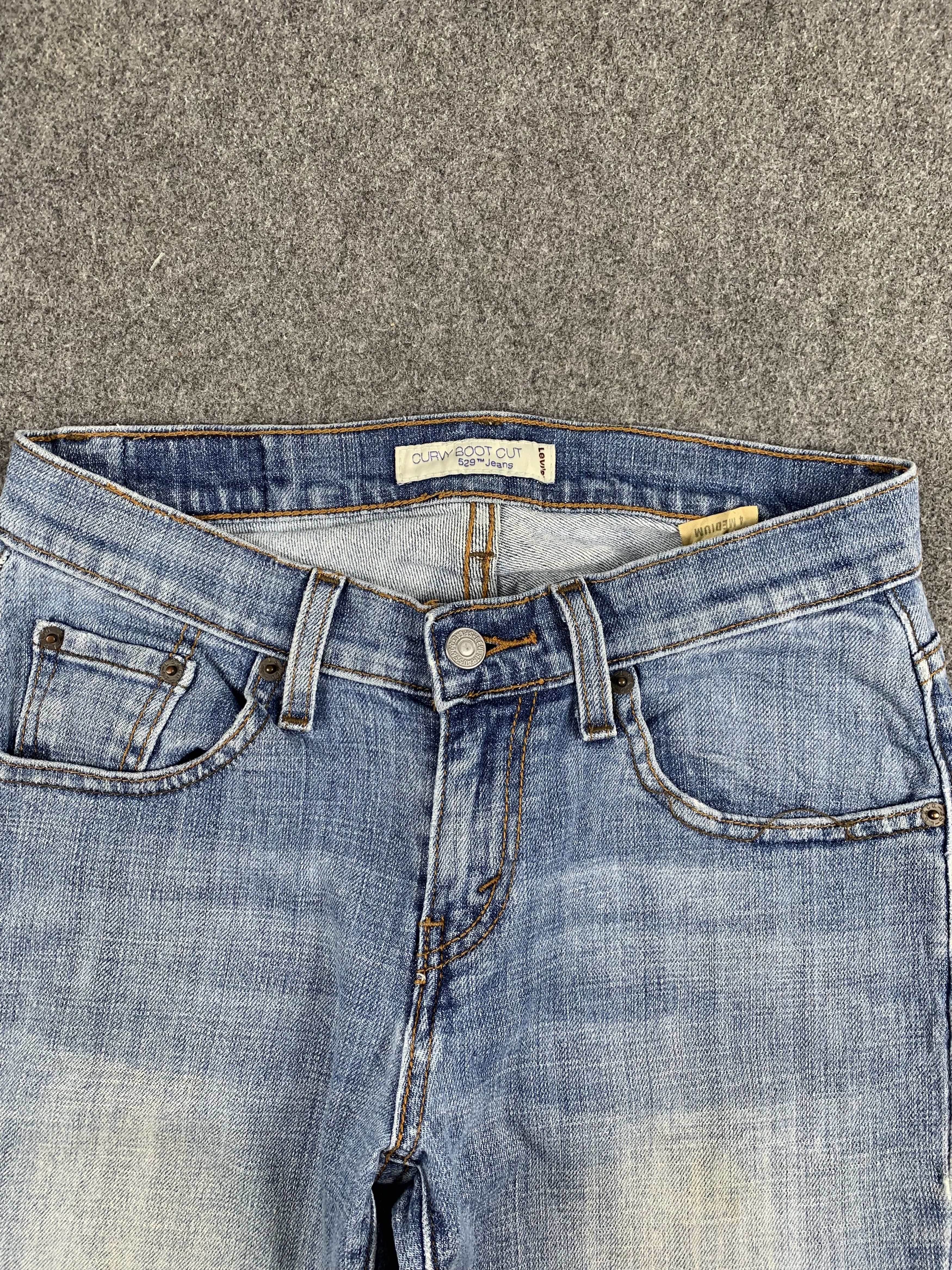 Levi's Vintage Levis 529 Flared Bootcut Jeans DP1925 Size US 28 / EU 44 - 2 Thumbnail
