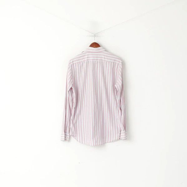 Hugo Boss Hugo Boss Men 41 16 L Casual Shirt Blue Pink Striped 6810 Size US L / EU 52-54 / 3 - 7 Thumbnail