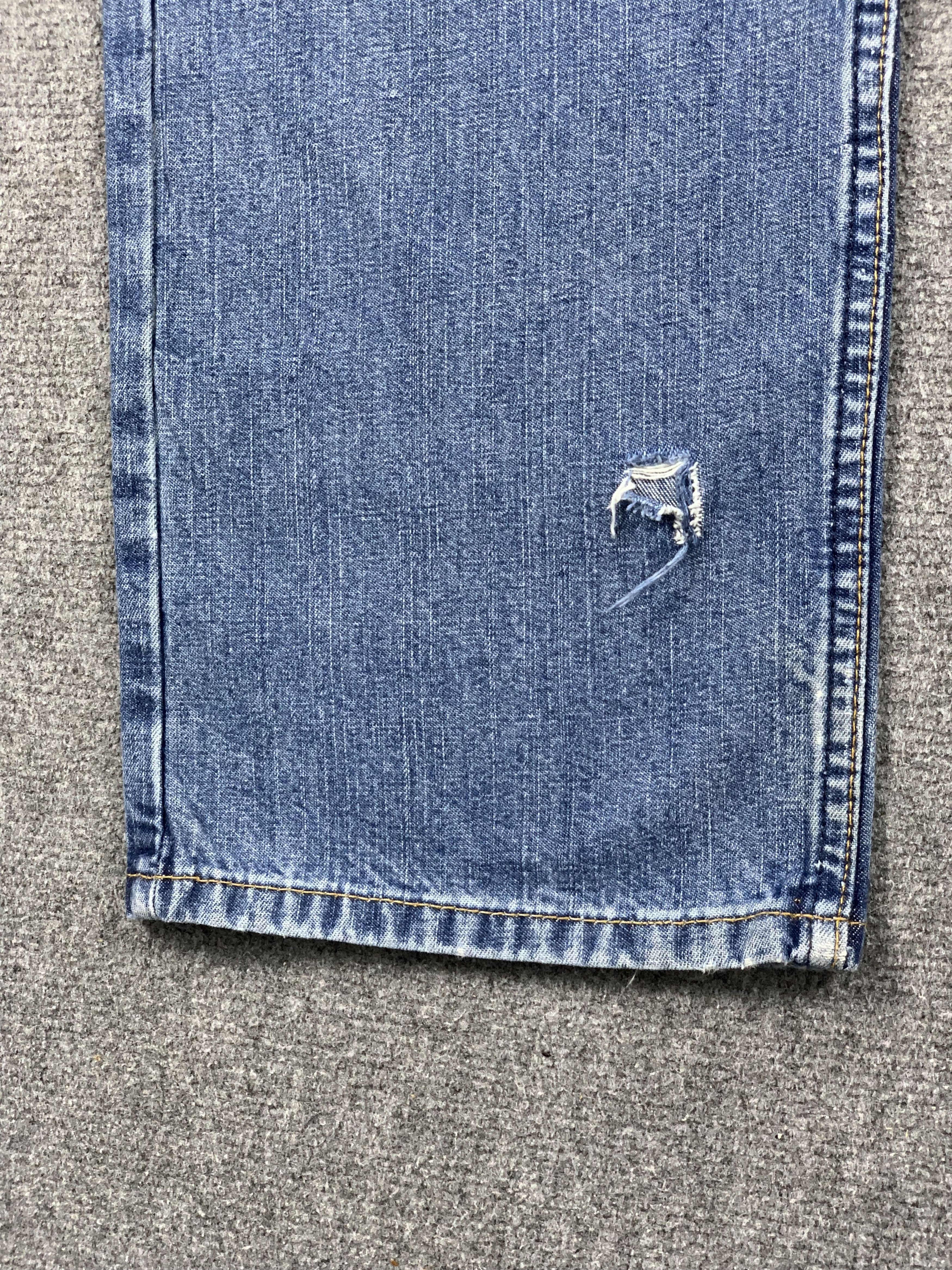 Levi's Vintage Levis 569 Faded Blue Jeans DP1928 Size US 37 - 9 Thumbnail