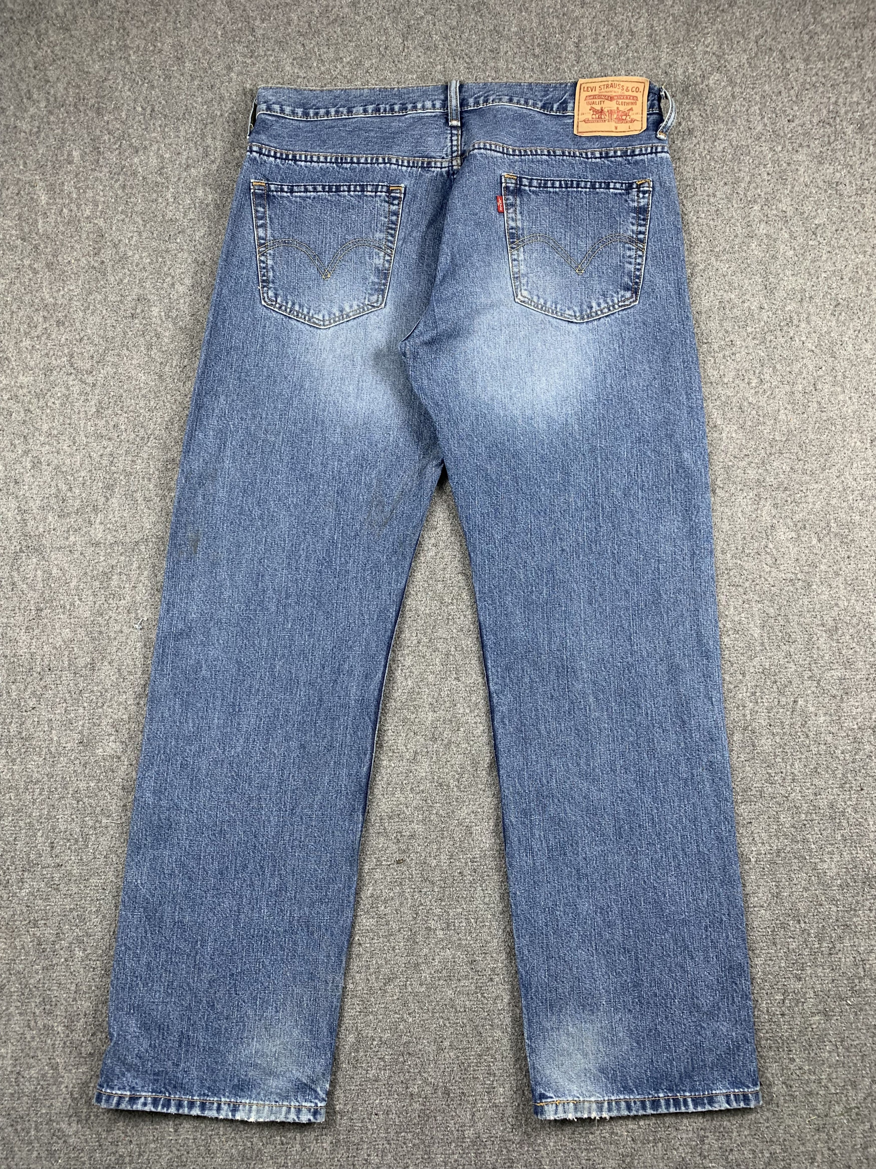 Levi's Vintage Levis 569 Faded Blue Jeans DP1928 Size US 37 - 3 Thumbnail