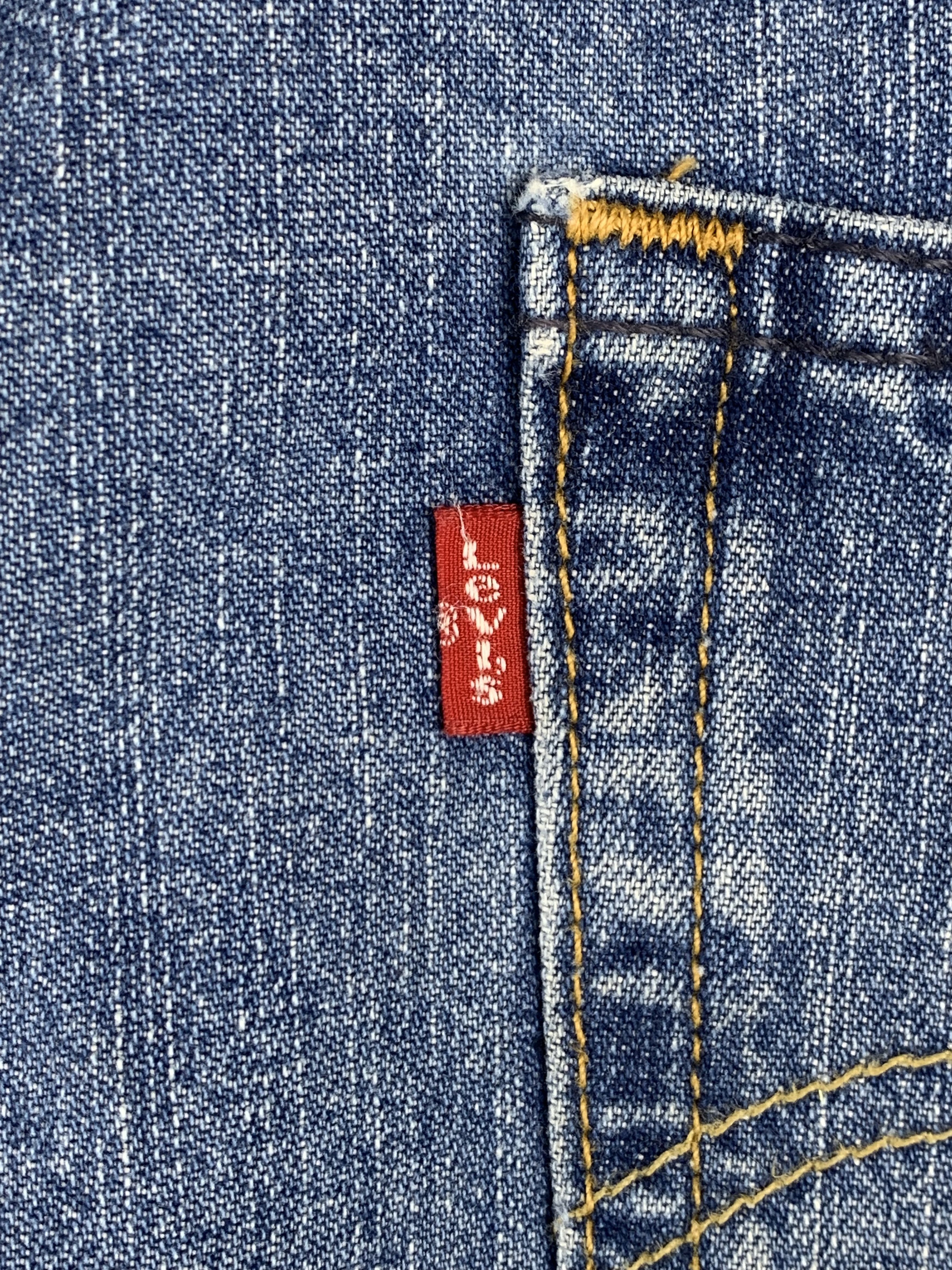 Levi's Vintage Levis 569 Faded Blue Jeans DP1928 Size US 37 - 6 Thumbnail