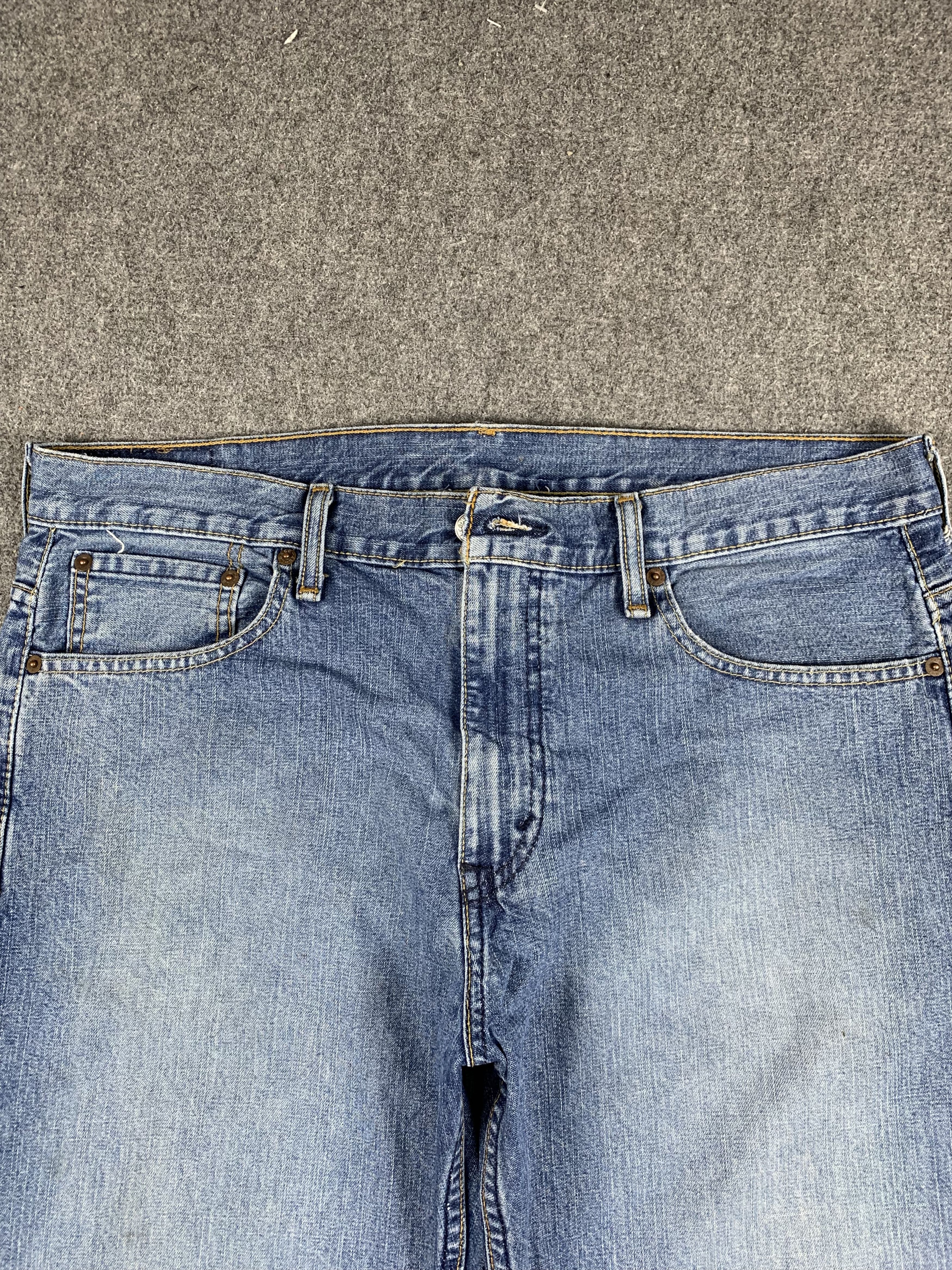 Levi's Vintage Levis 569 Faded Blue Jeans DP1928 Size US 37 - 2 Thumbnail