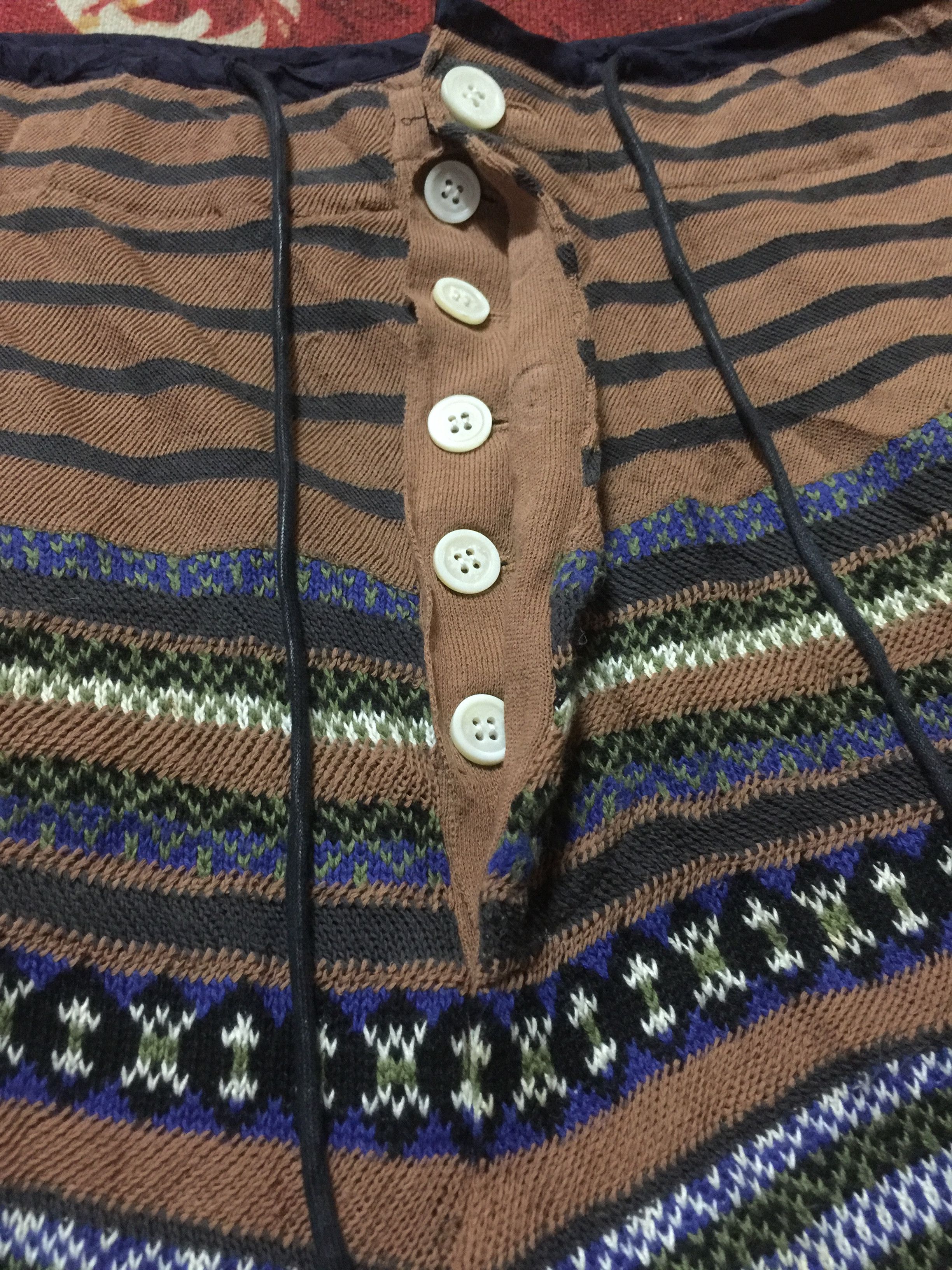Japanese Brand × Sacai SACAI Knit Shorts Size US 30 / EU 46 - 4 Thumbnail