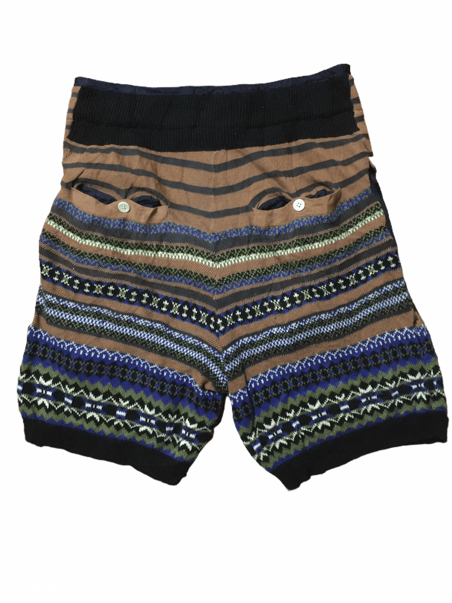 Japanese Brand × Sacai SACAI Knit Shorts Size US 30 / EU 46 - 2 Thumbnail