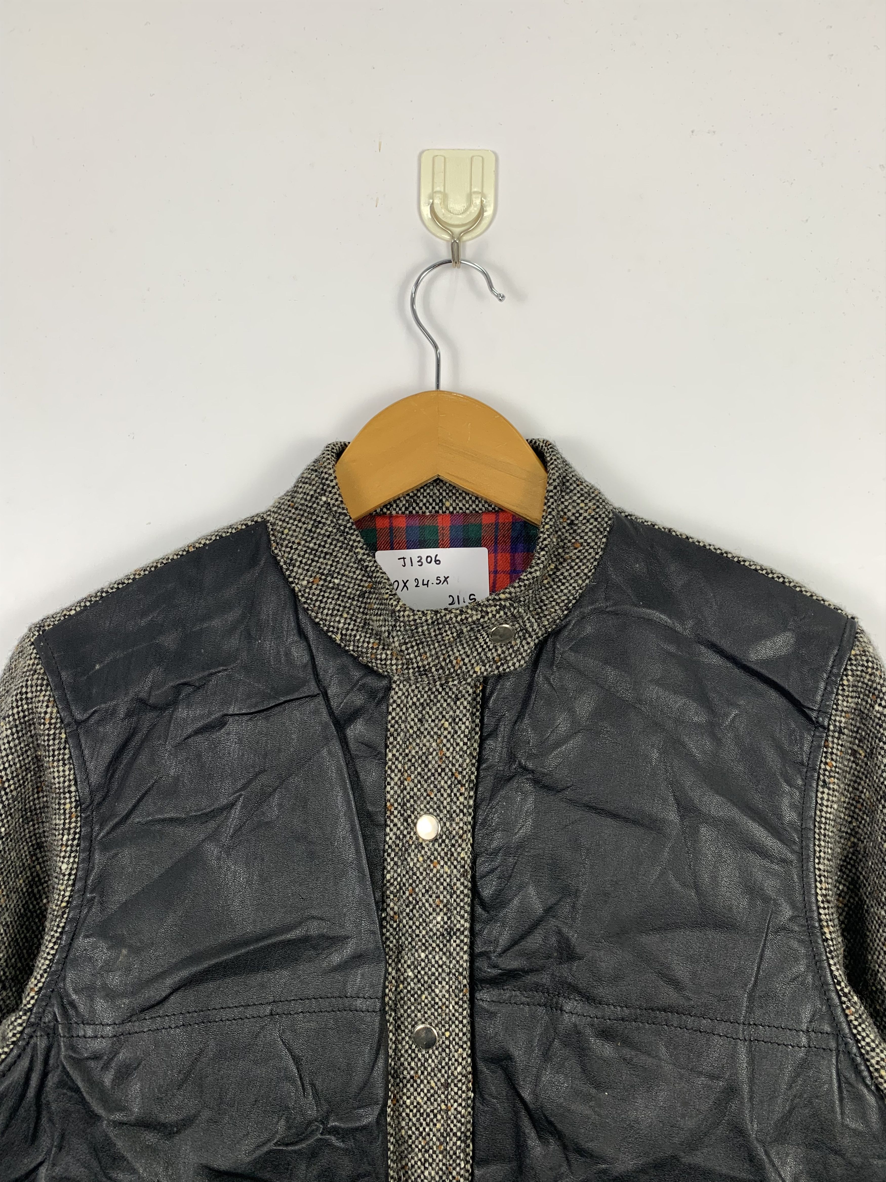 Japanese Brand Vintage 90s Japanese Brand Wool Button Up Jacket J1306 Size US M / EU 48-50 / 2 - 4 Thumbnail