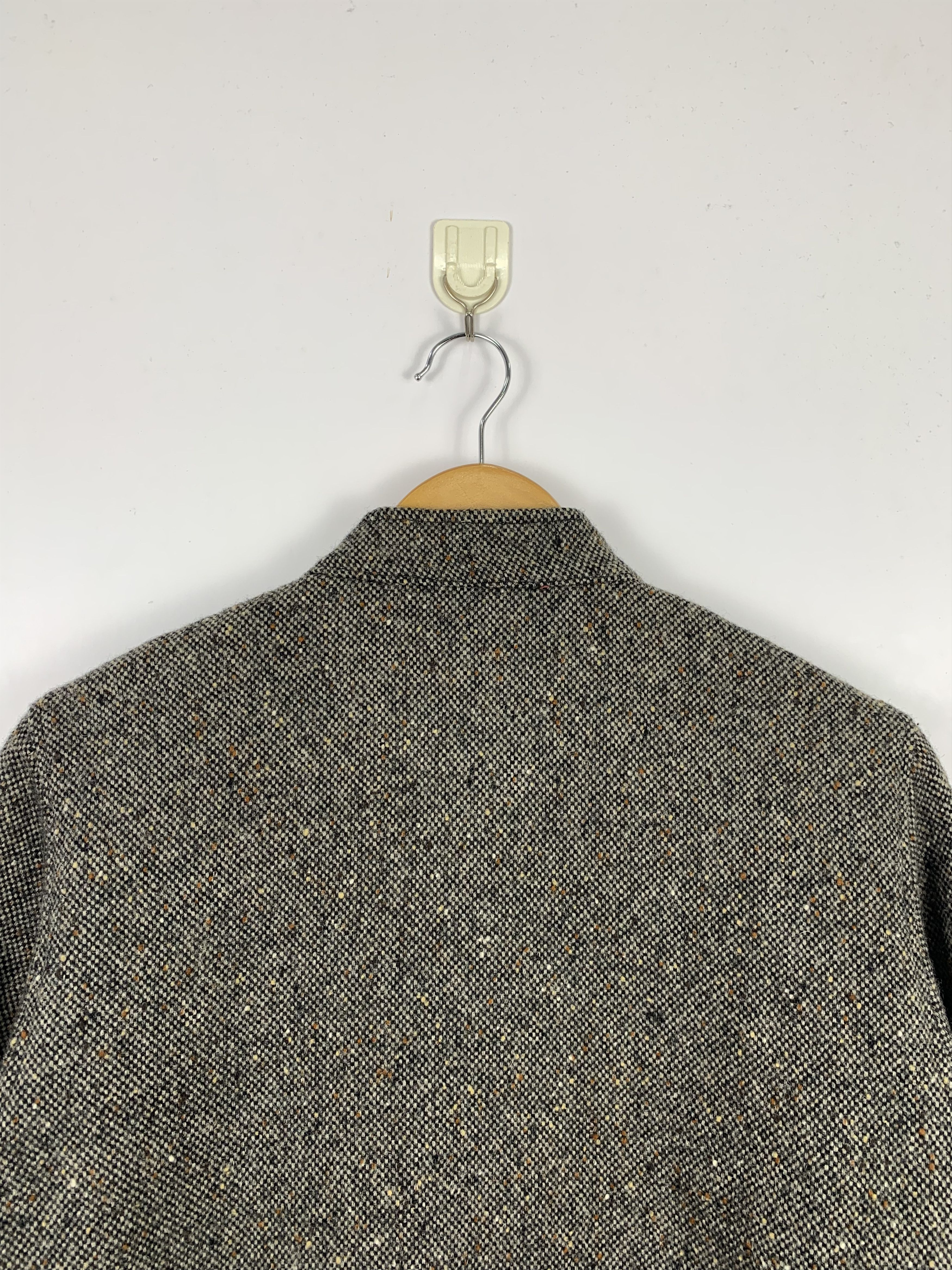 Japanese Brand Vintage 90s Japanese Brand Wool Button Up Jacket J1306 Size US M / EU 48-50 / 2 - 3 Thumbnail