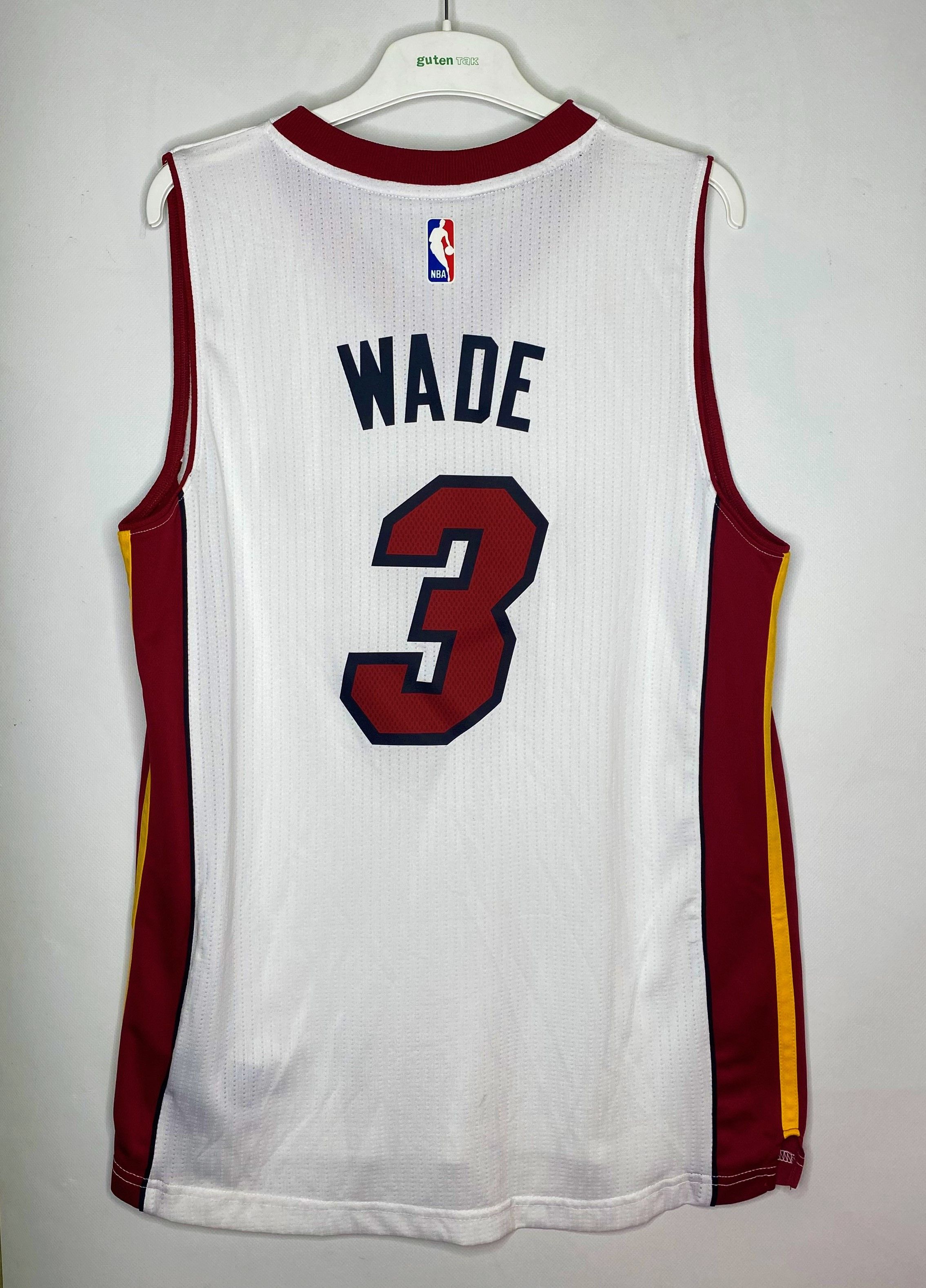 Adidas × NBA #3 DWYANE WADE MIAMI HEAT NBA JERSEY SHIRT SWINGMAN TOP Size US M / EU 48-50 / 2 - 2 Thumbnail