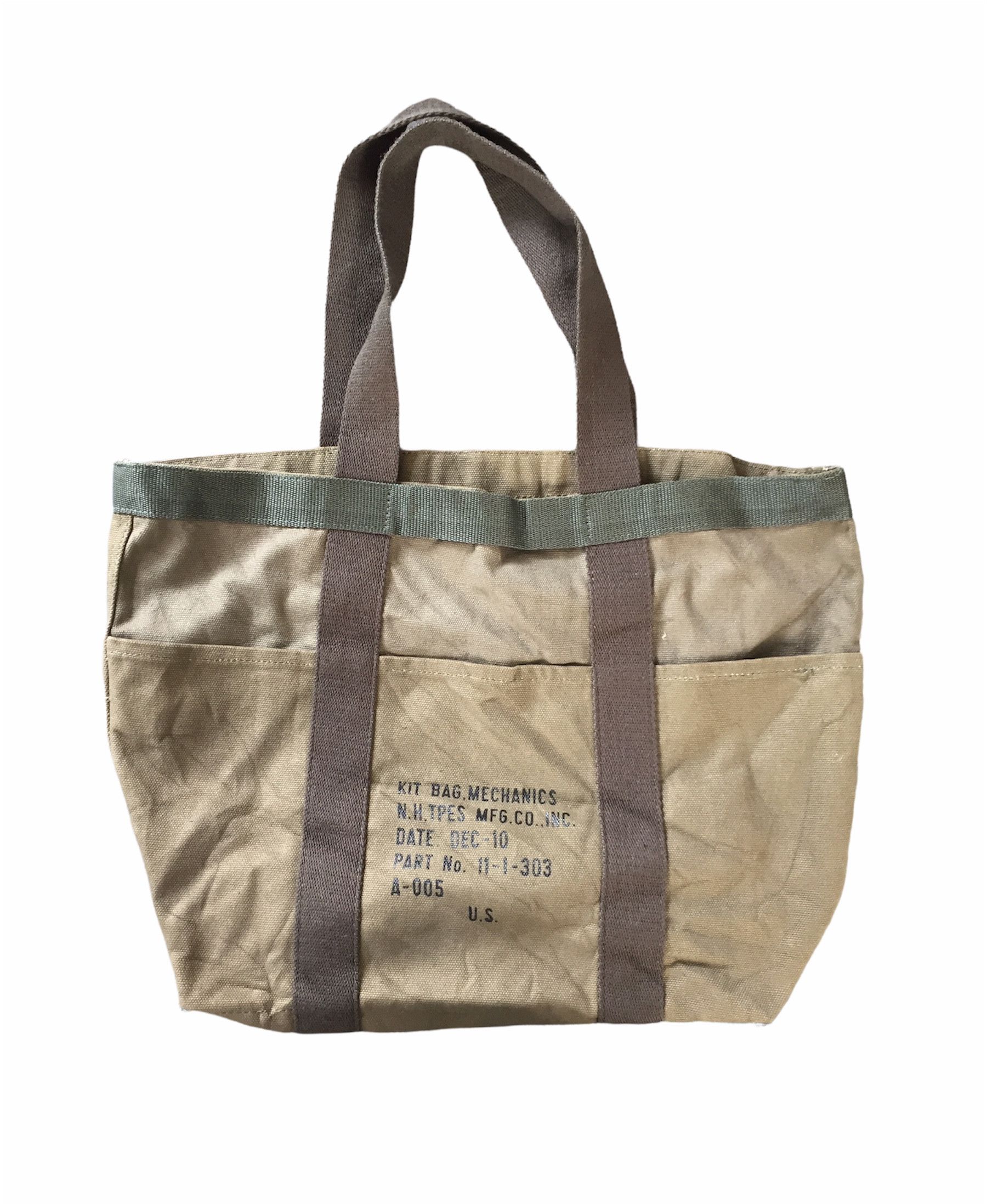 Japanese Brand × N.Hoolywood Vtg Mechanic canvas tote bag Size ONE SIZE - 1 Thumbnail