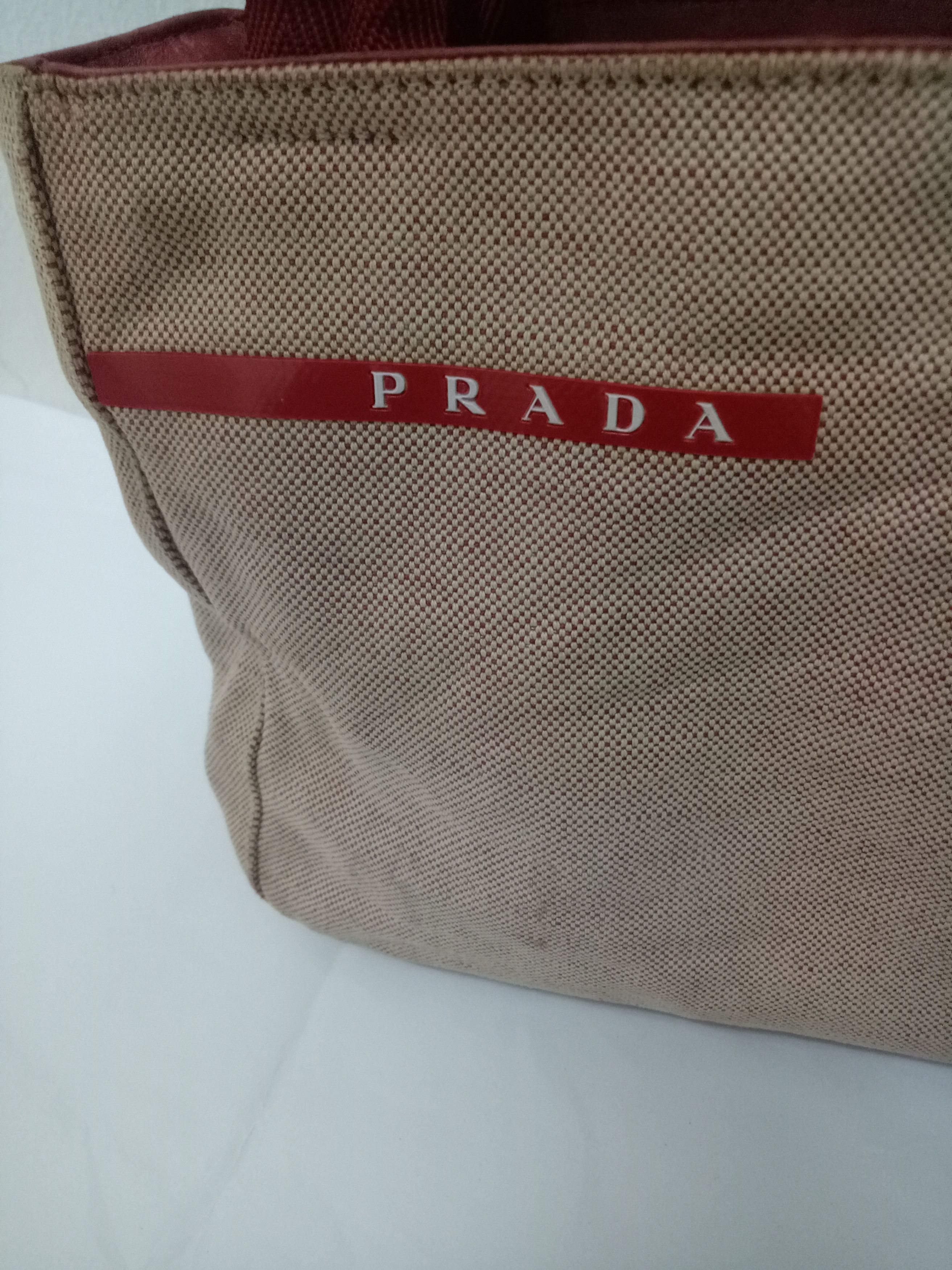 Prada Vtg AW1999 PRADA Canapa canvas mini tote bag Size ONE SIZE - 4 Thumbnail