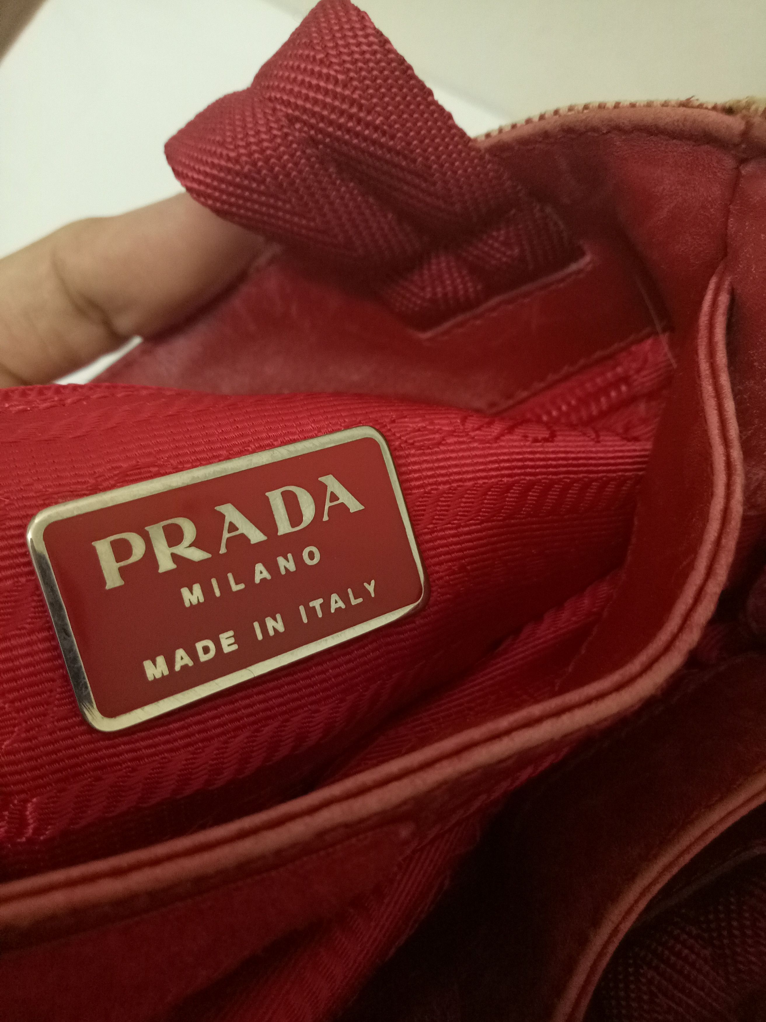 Prada Vtg AW1999 PRADA Canapa canvas mini tote bag Size ONE SIZE - 6 Thumbnail