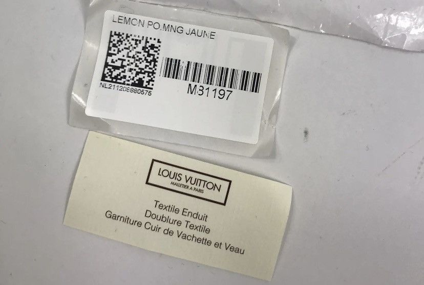 Louis Vuitton LOUIS VUITTON M81197 LEMON POUCH / BAG CHARM (RARE) Size ONE SIZE - 9 Thumbnail