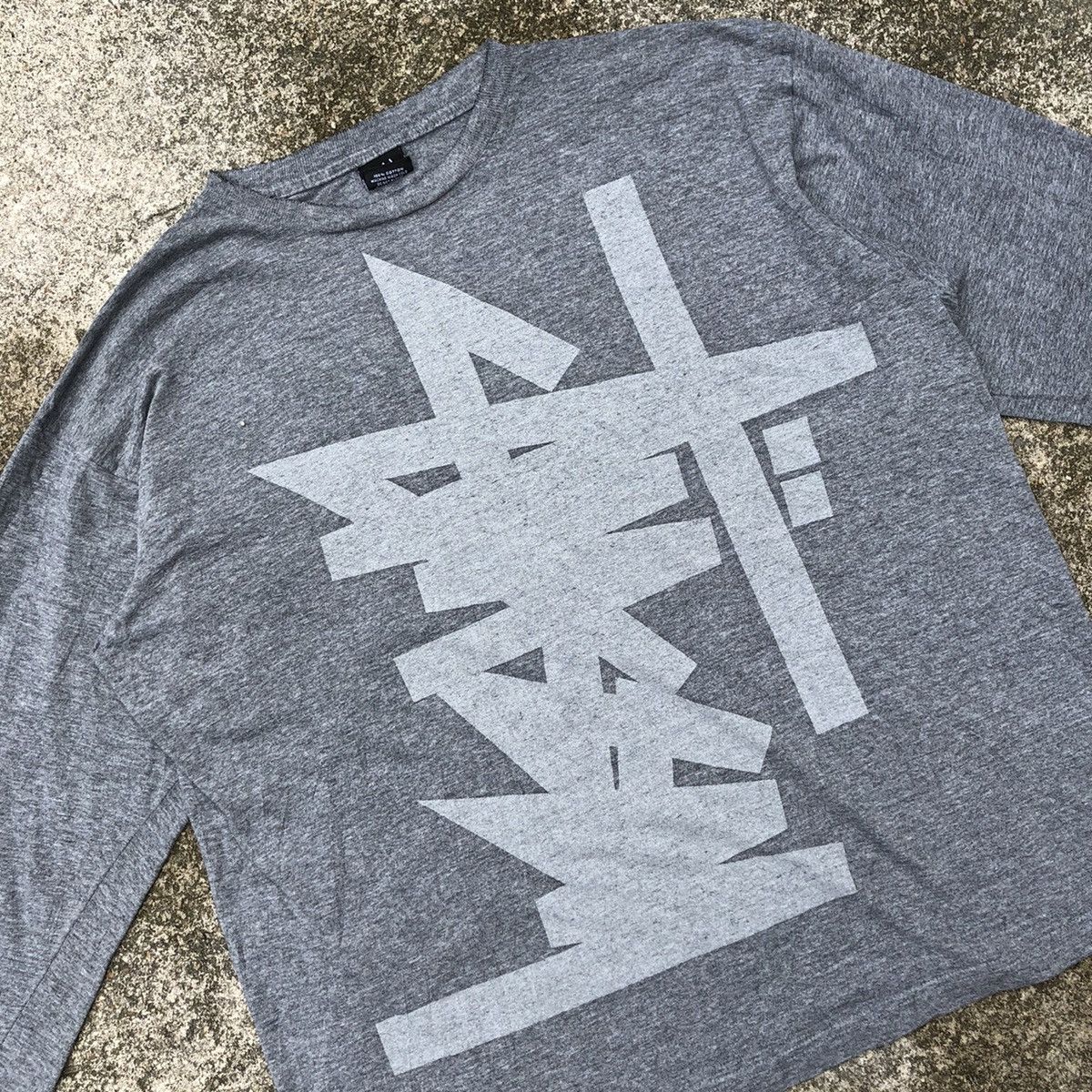 Stussy × Vintage 🔥Thrash🔥Distress🔥Stussy Signature Big Logo Longsleeve Tee Size US L / EU 52-54 / 3 - 4 Thumbnail