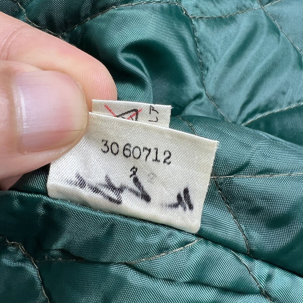 Vintage Vintage Arnold Palmer Green Jacket Quilted Lining J0079 Size US S / EU 44-46 / 1 - 12 Thumbnail