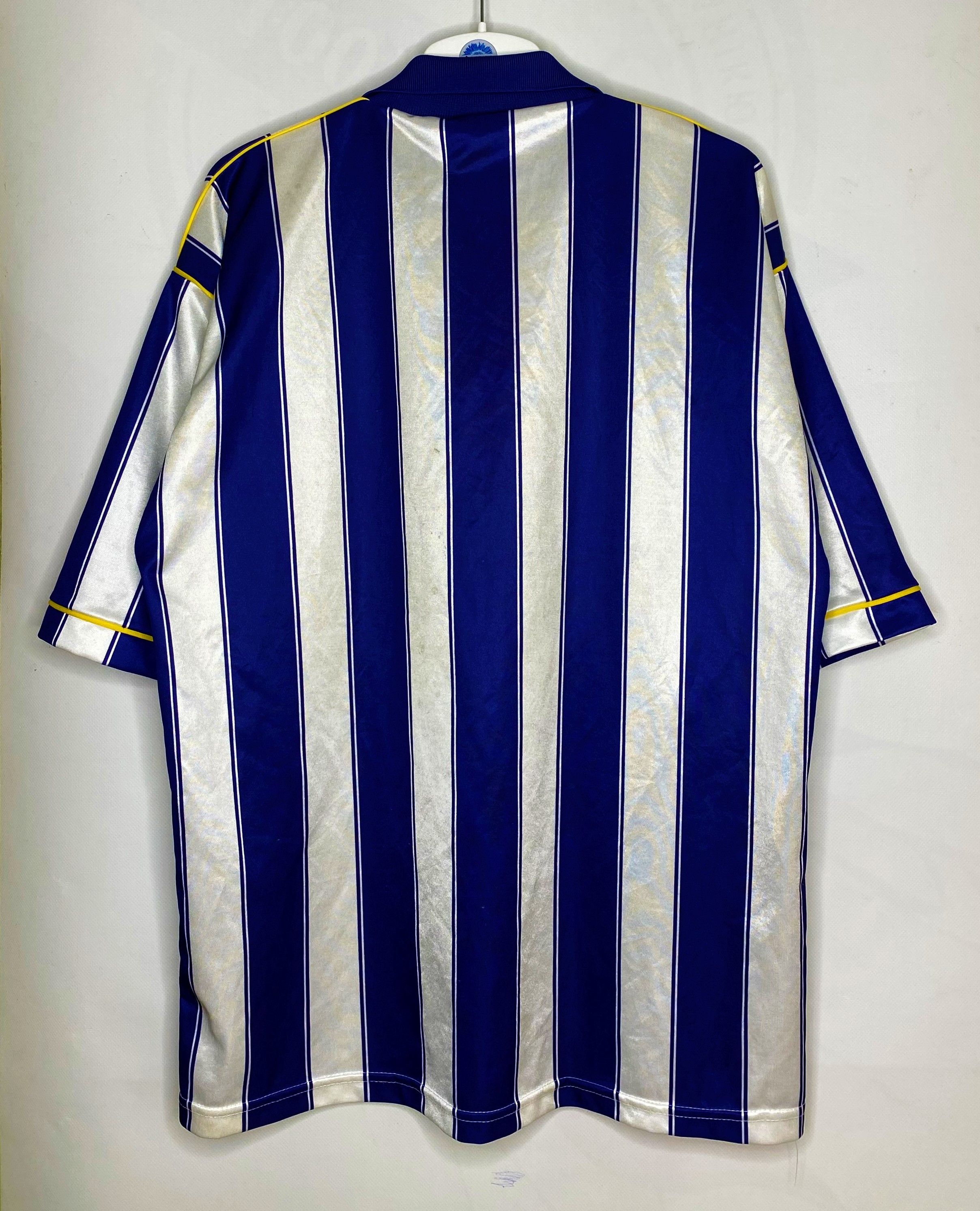 Vintage WEST BROMWICH ALBION 1994 1995 HOME FOOTBALL SHIRT SOCCER Size US L / EU 52-54 / 3 - 2 Thumbnail