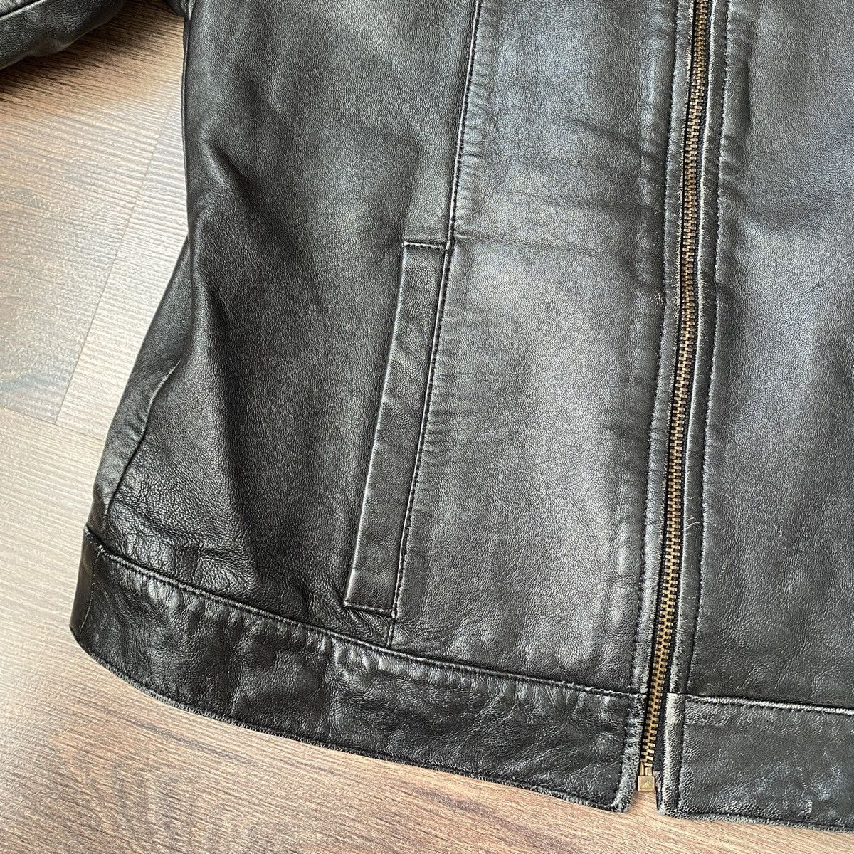 Versace × Versace Jeans Couture Versace Vintage Leather Wmns Jacket Size S / US 4 / IT 40 - 5 Thumbnail