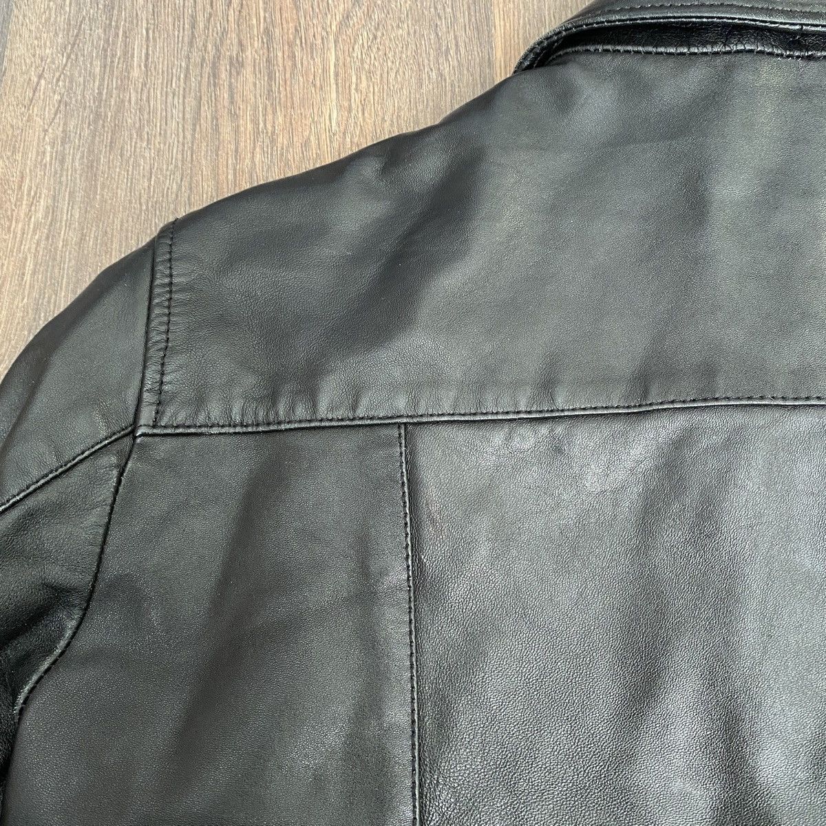 Versace × Versace Jeans Couture Versace Vintage Leather Wmns Jacket Size S / US 4 / IT 40 - 19 Thumbnail