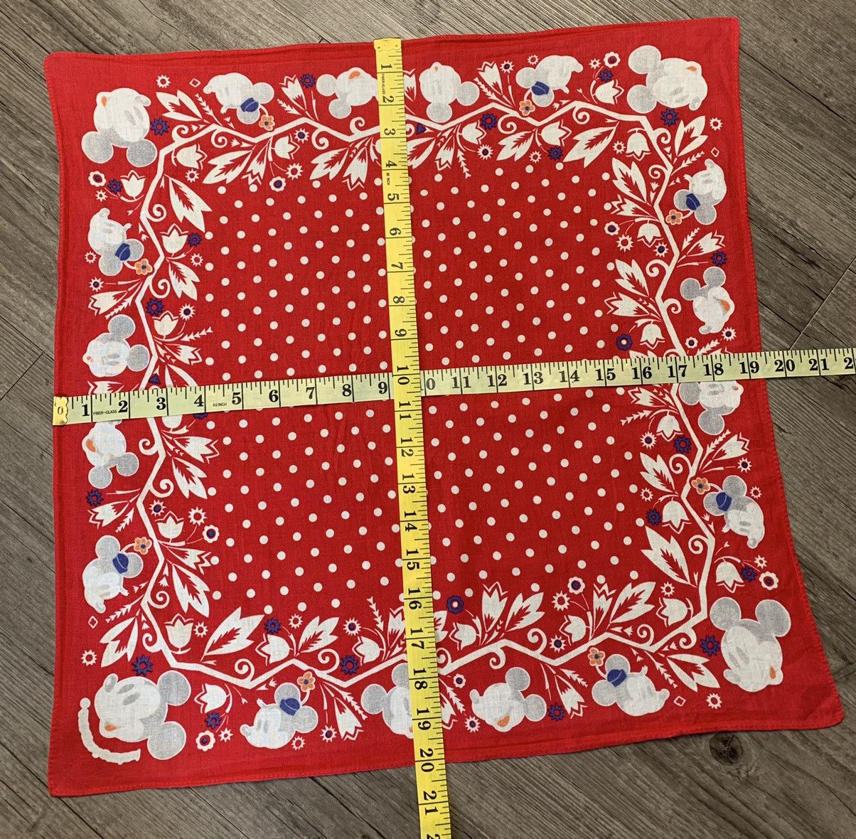 Disney Disney Mickey Handkerchief Neckerchief Pocketsquares Size ONE SIZE - 4 Thumbnail