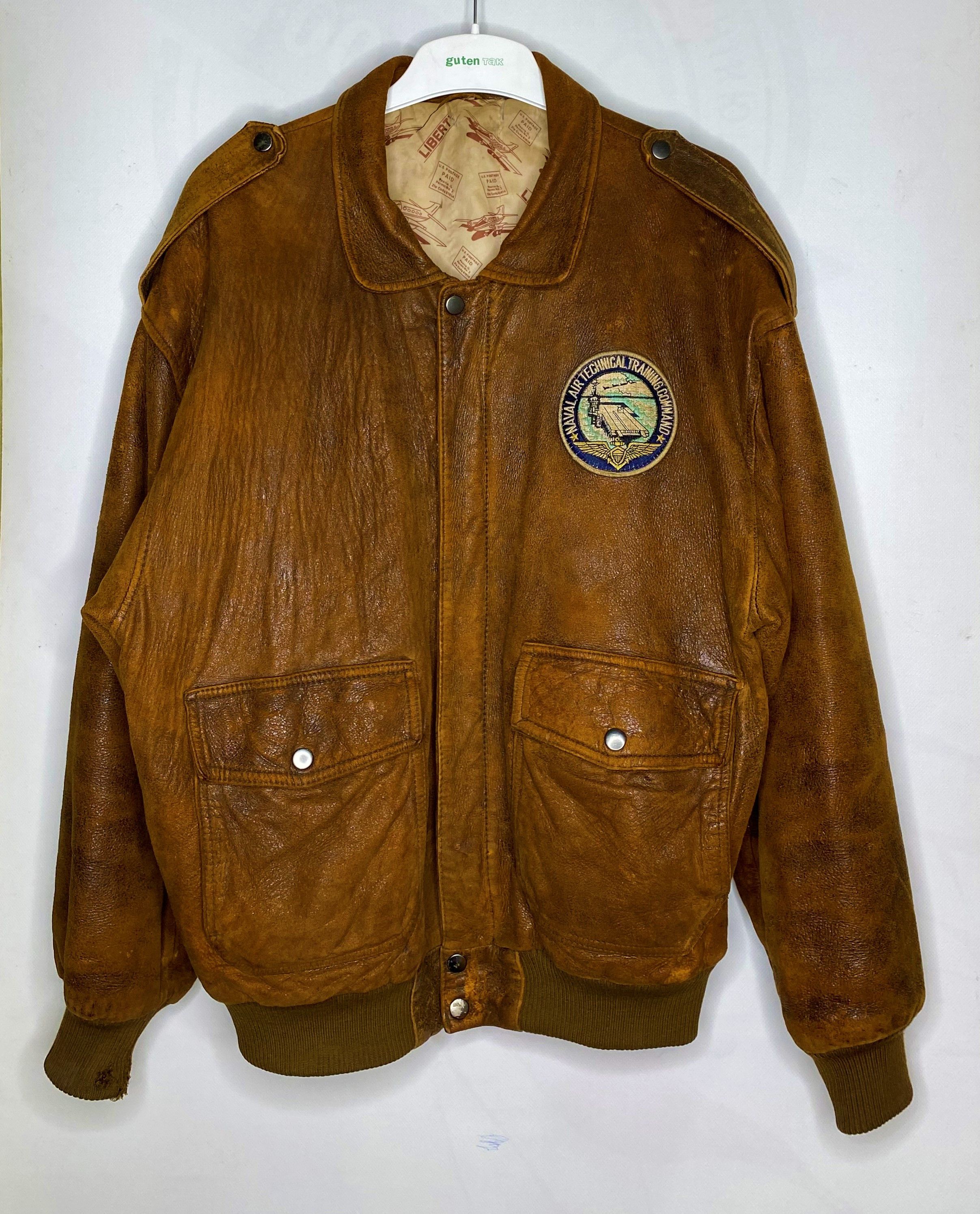Other USA ARMY AIR FORCE AVIREX JACKET TYPE A2 AMERICAN AVIATOR Size US M / EU 48-50 / 2 - 2 Thumbnail