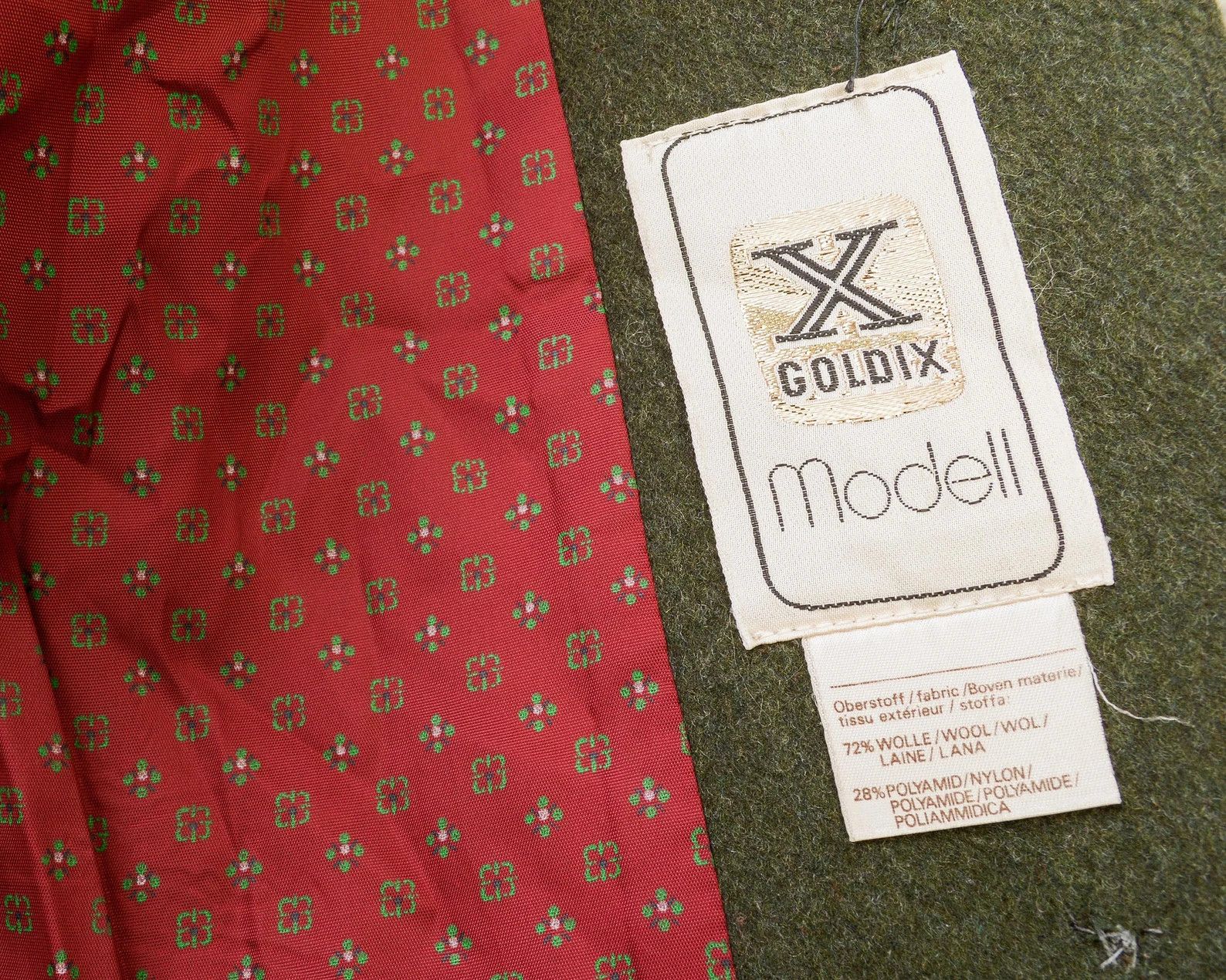 Vintage Lambswool 80's Sport Loden Toni Wool Over Coat Jacket Size L / US 10 / IT 46 - 8 Thumbnail
