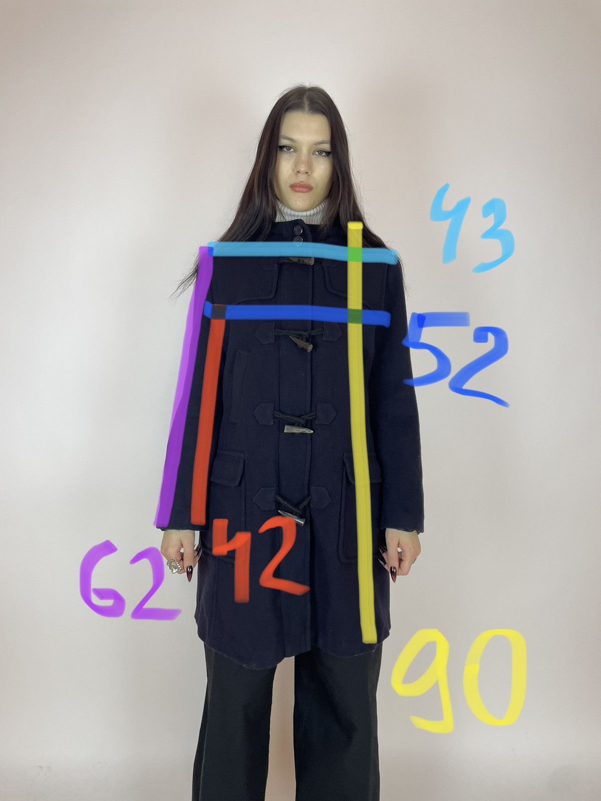 Other ERICH FEND Wool duffle coat Womens size IT48 USA16 F46 Size XL / US 12-14 / IT 48-50 - 18 Thumbnail