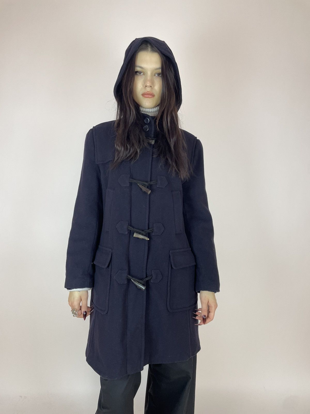 Other ERICH FEND Wool duffle coat Womens size IT48 USA16 F46 Size XL / US 12-14 / IT 48-50 - 2 Thumbnail