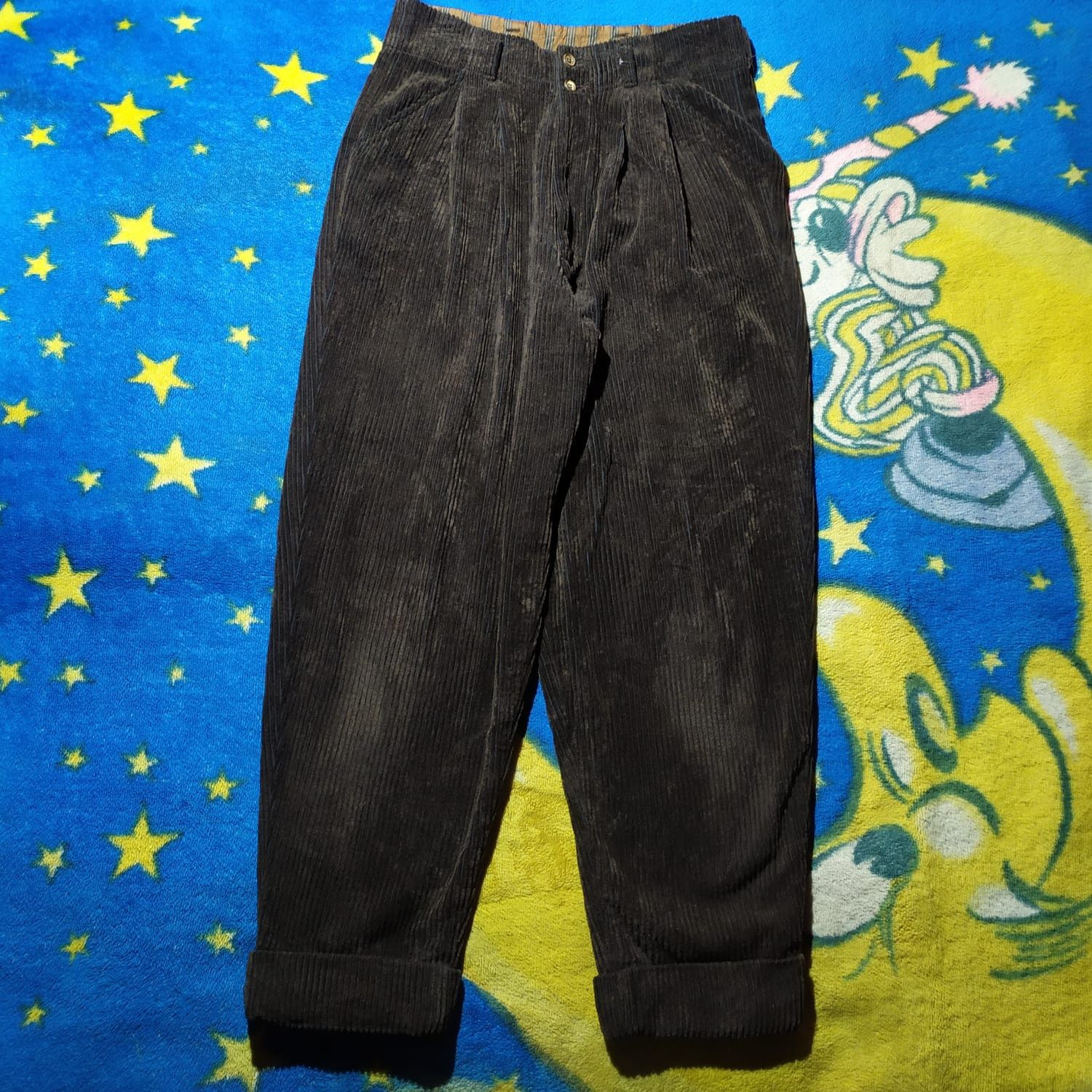 Hai Sporting Gear Cuffed Corduroy Pants Vintage